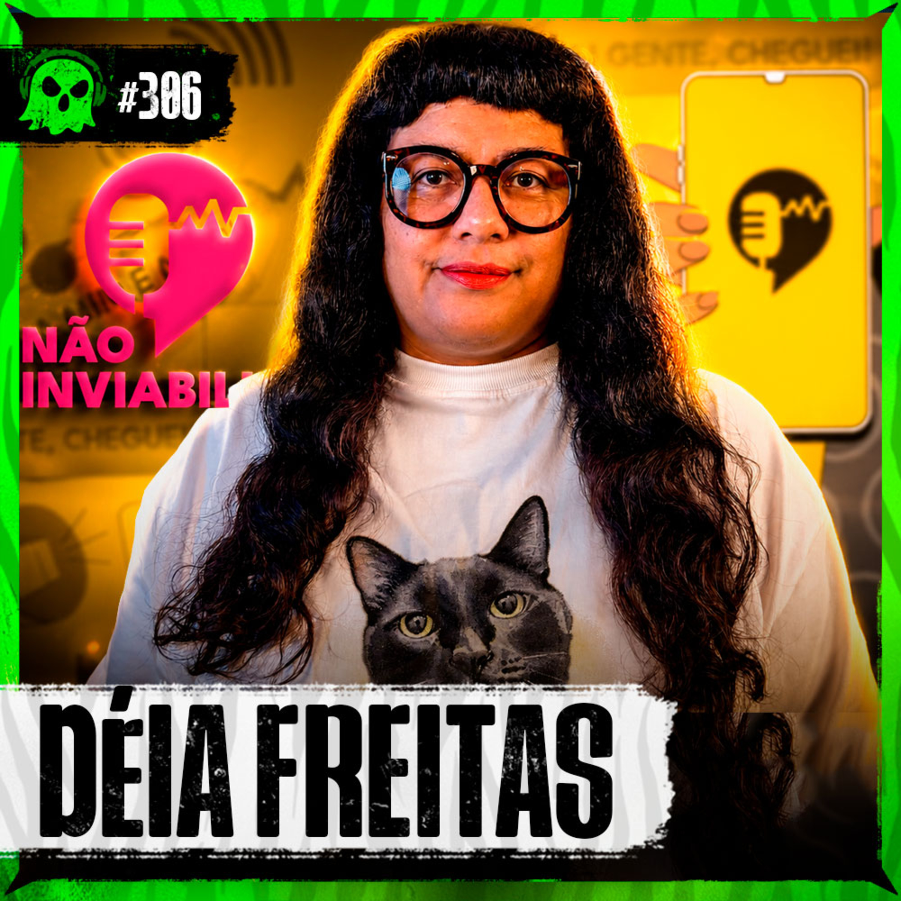 ELA É DONA DO PODCAST MAIS OUVIDO DO BRASIL - Déia Freitas do Não Inviabilize | LendaCast #306 episode artwork