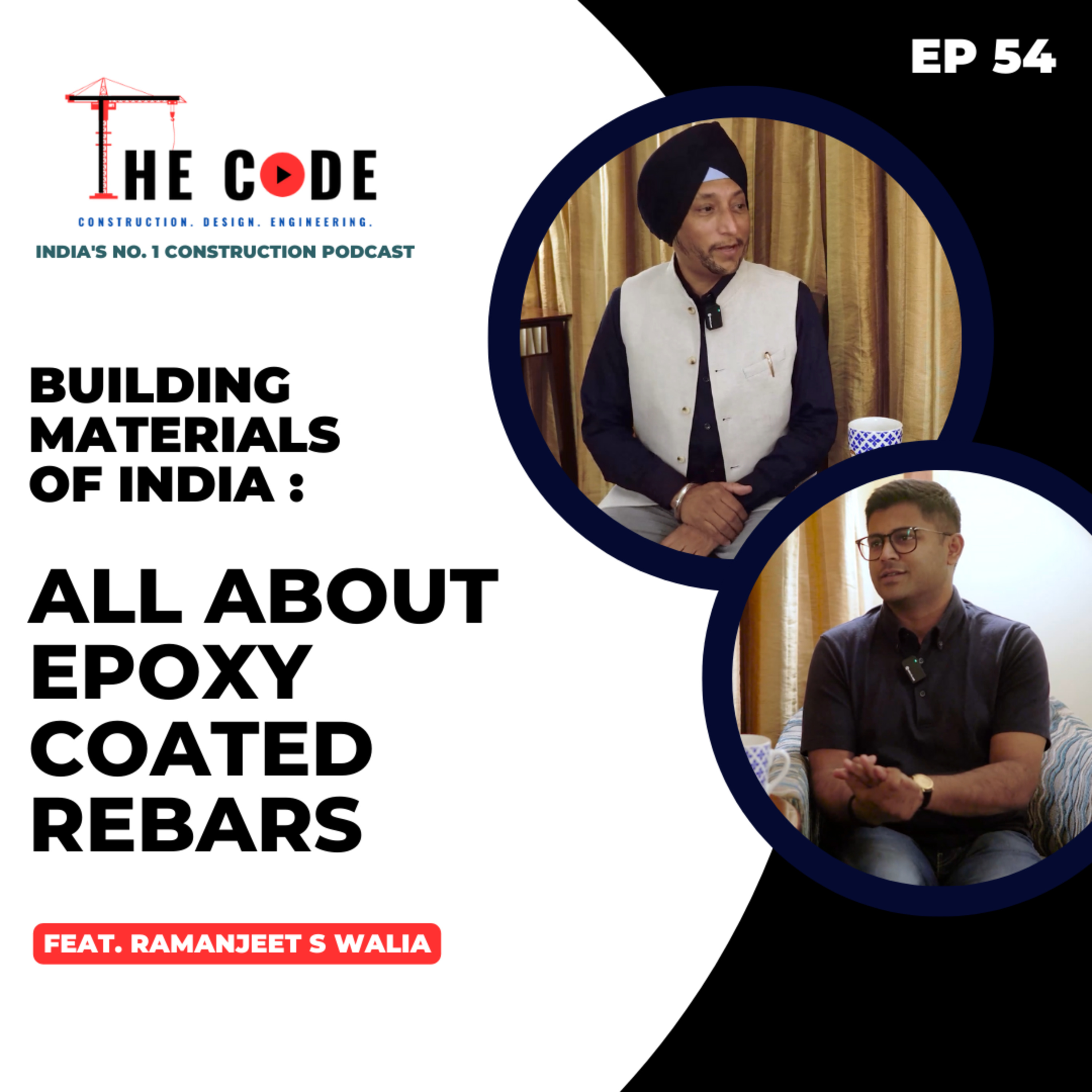 The CODE Construction. Design. Engineering.India\'s No.1 Construction Podcast