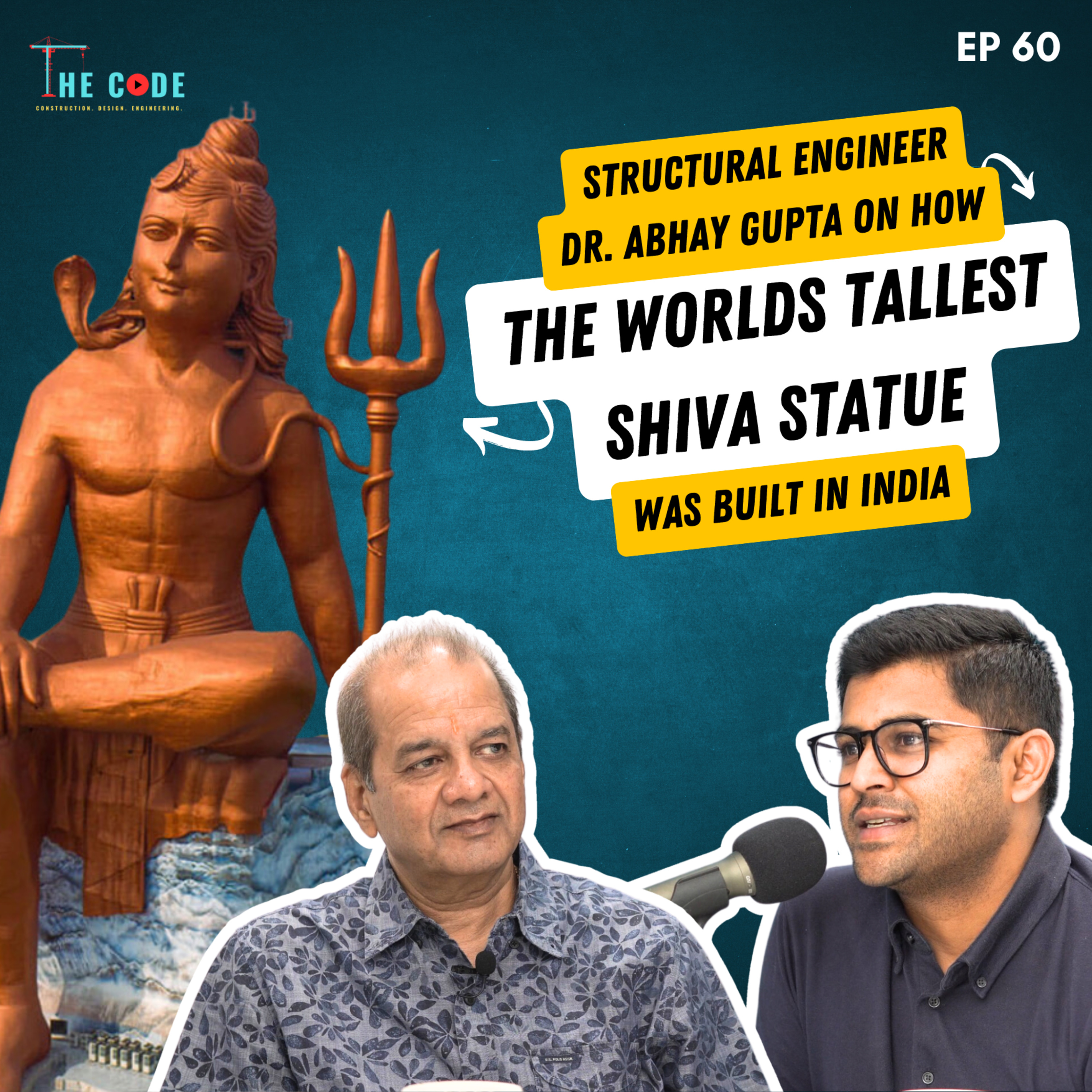 The CODE Construction. Design. Engineering.India\'s No.1 Construction Podcast