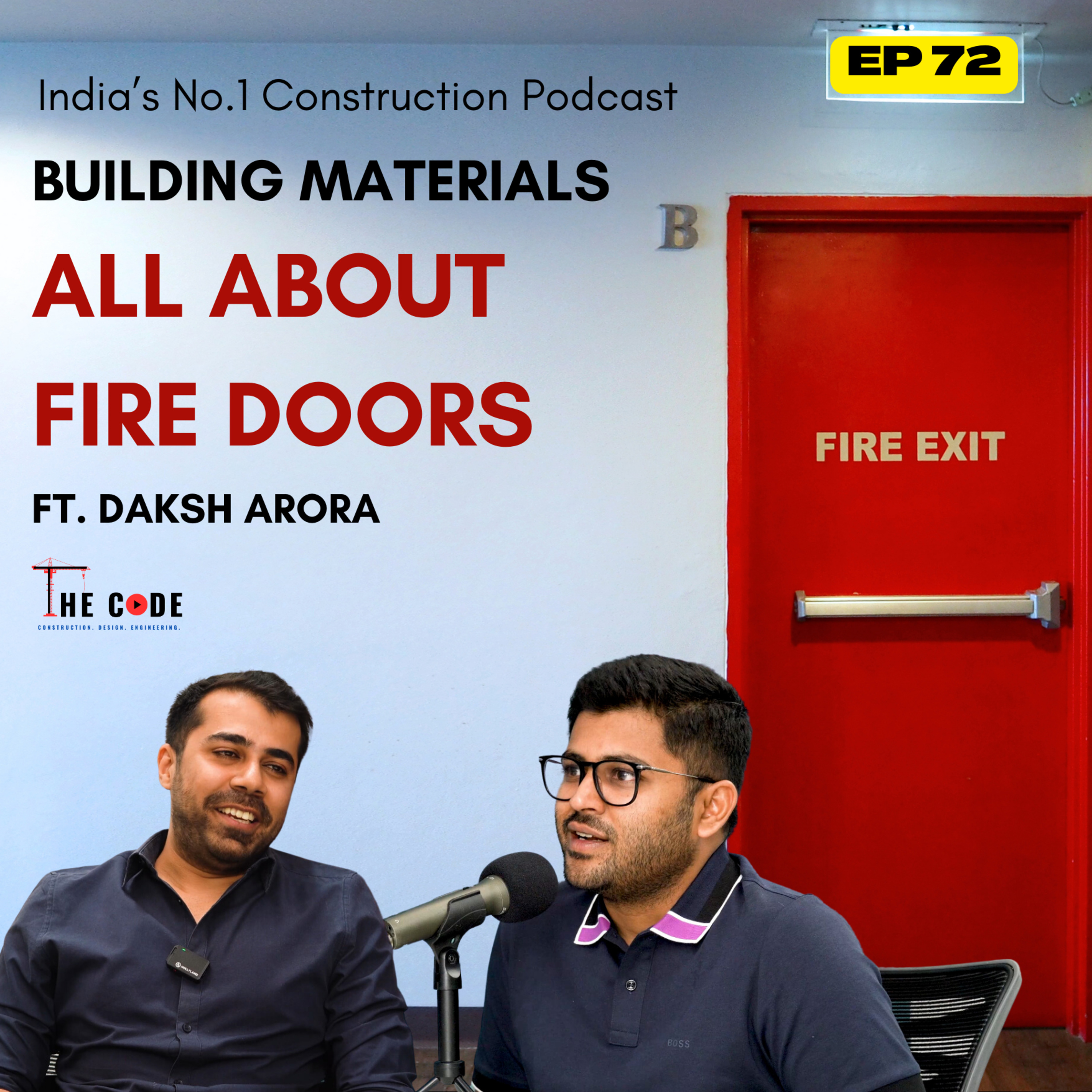 The CODE Construction. Design. Engineering.India\'s No.1 Construction Podcast