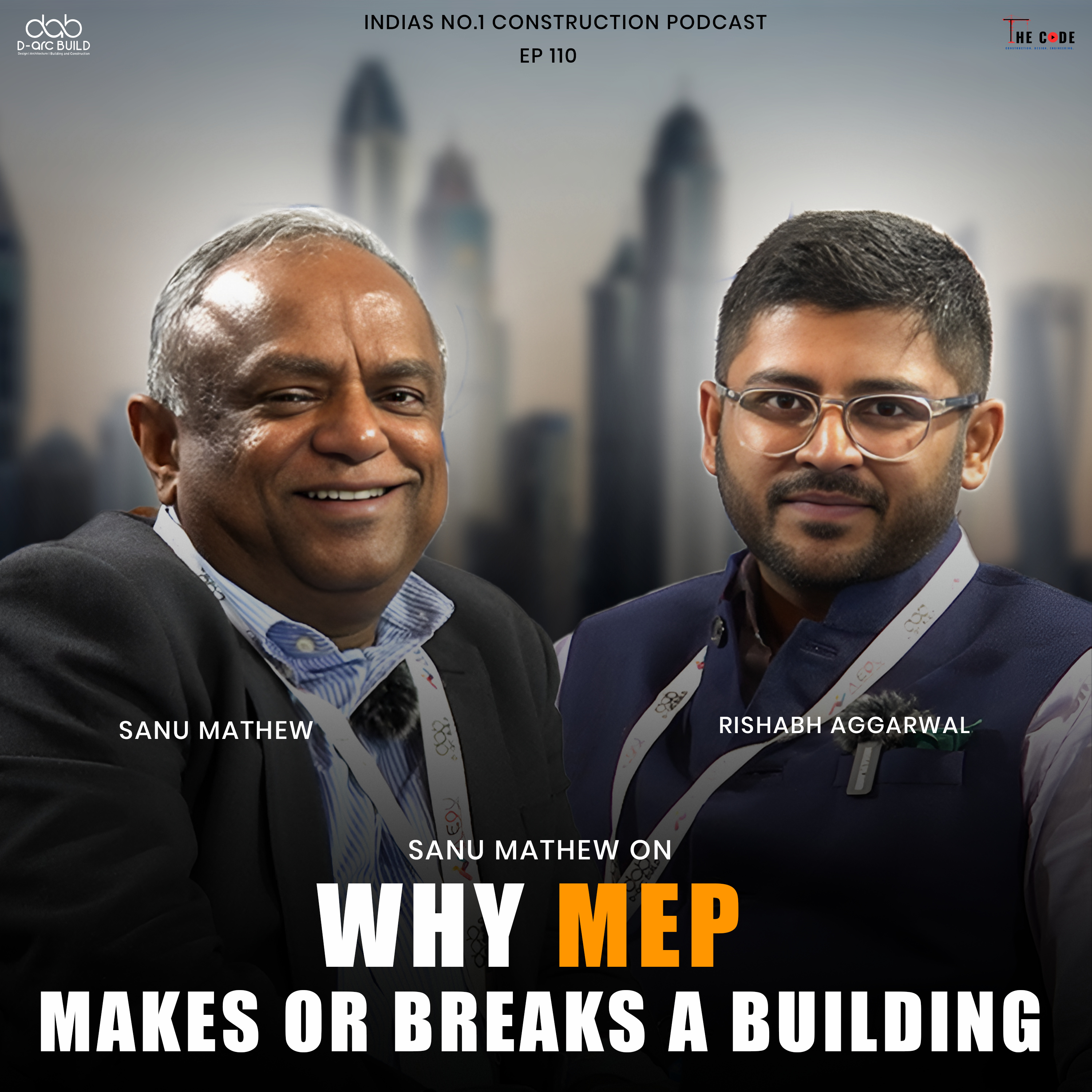 The CODE Construction. Design. Engineering.India\'s No.1 Construction Podcast