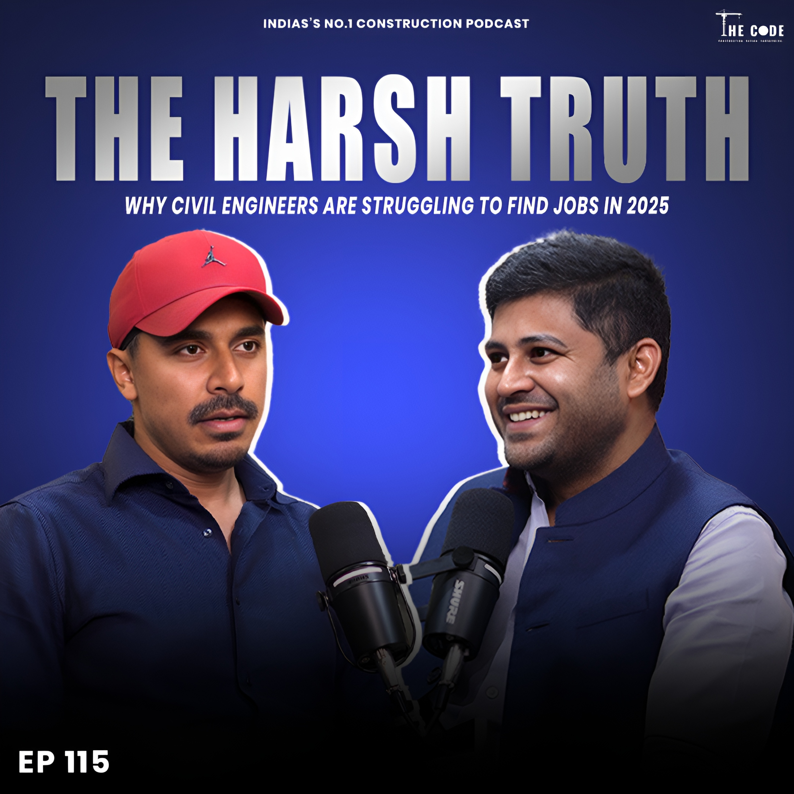 The CODE Construction. Design. Engineering.India\'s No.1 Construction Podcast