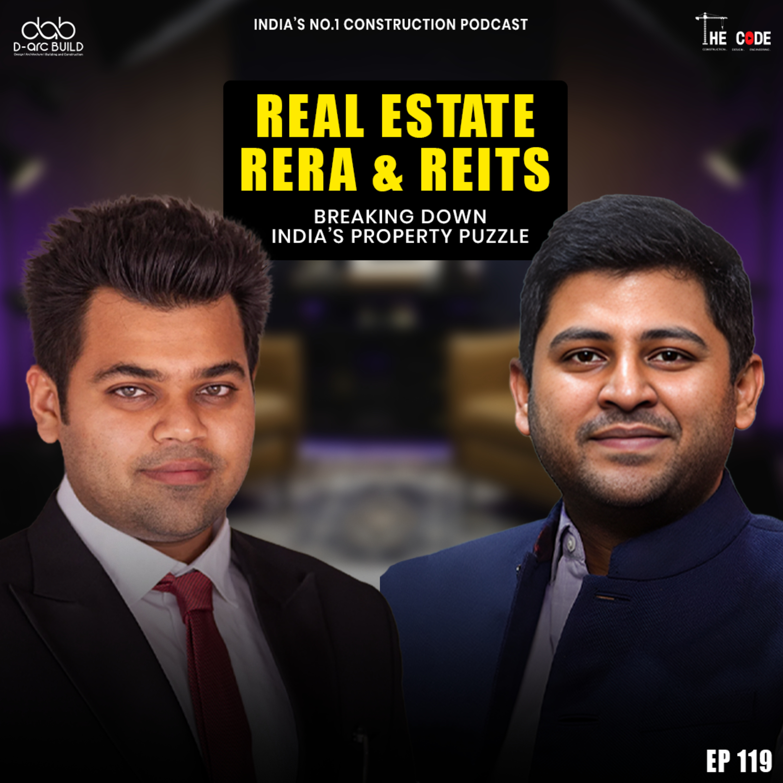 The CODE Construction. Design. Engineering.India\'s No.1 Construction Podcast