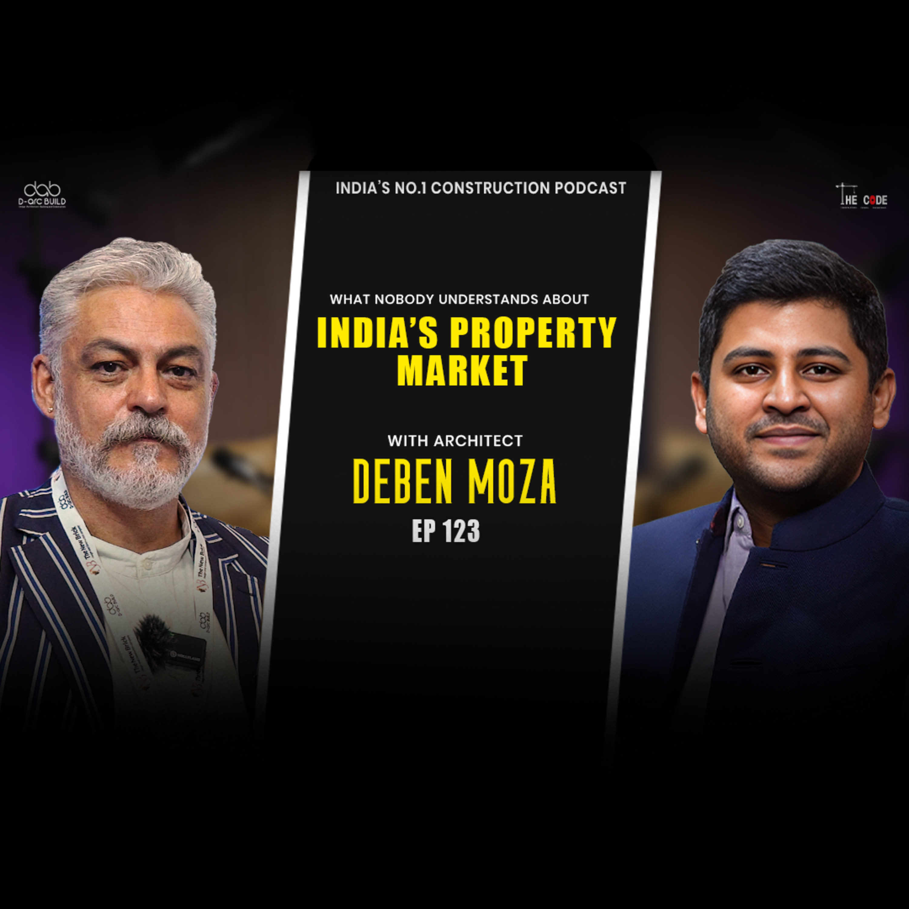The CODE Construction. Design. Engineering.India\'s No.1 Construction Podcast