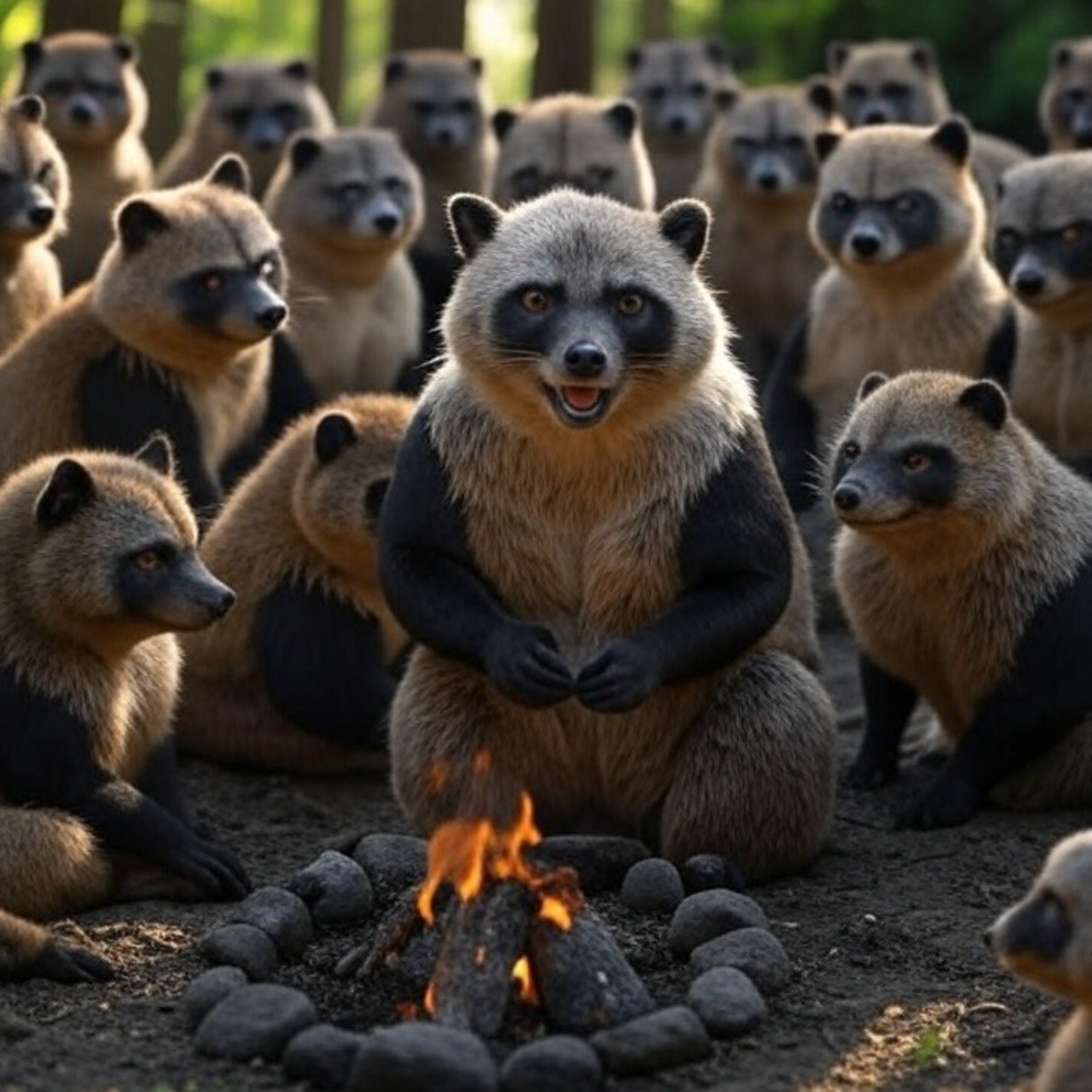 EP2-48 八百八狸（Happyakuyadanuki = 808raccoon dogs） episode artwork