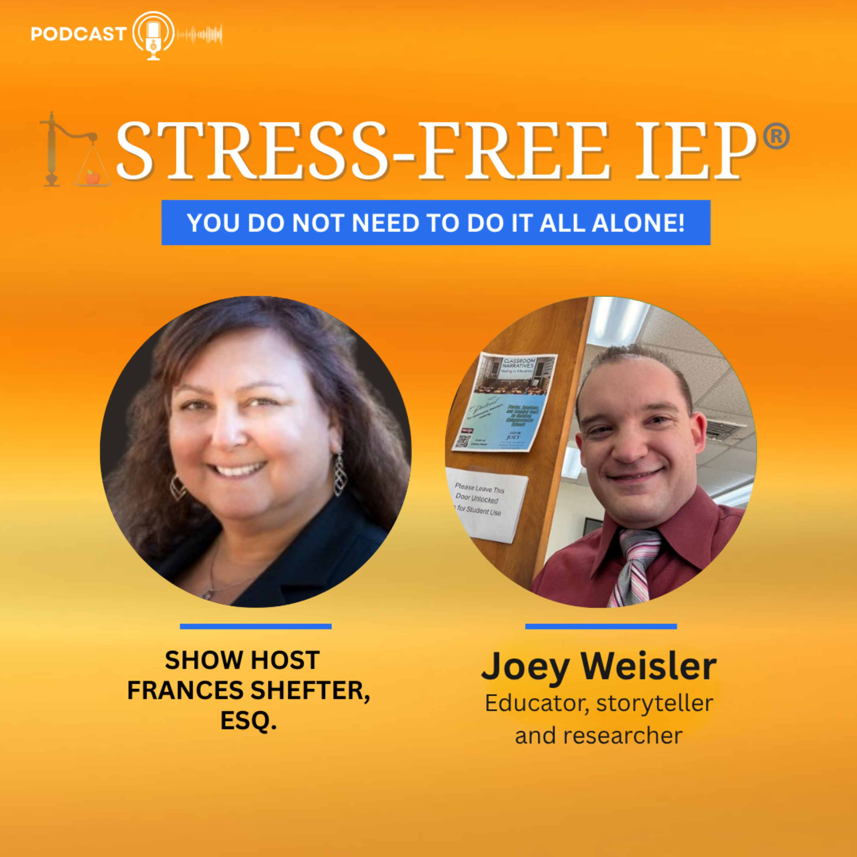 Dr. Joey Weisler on How Stories Help Students Reclaim Their Voice episode artwork