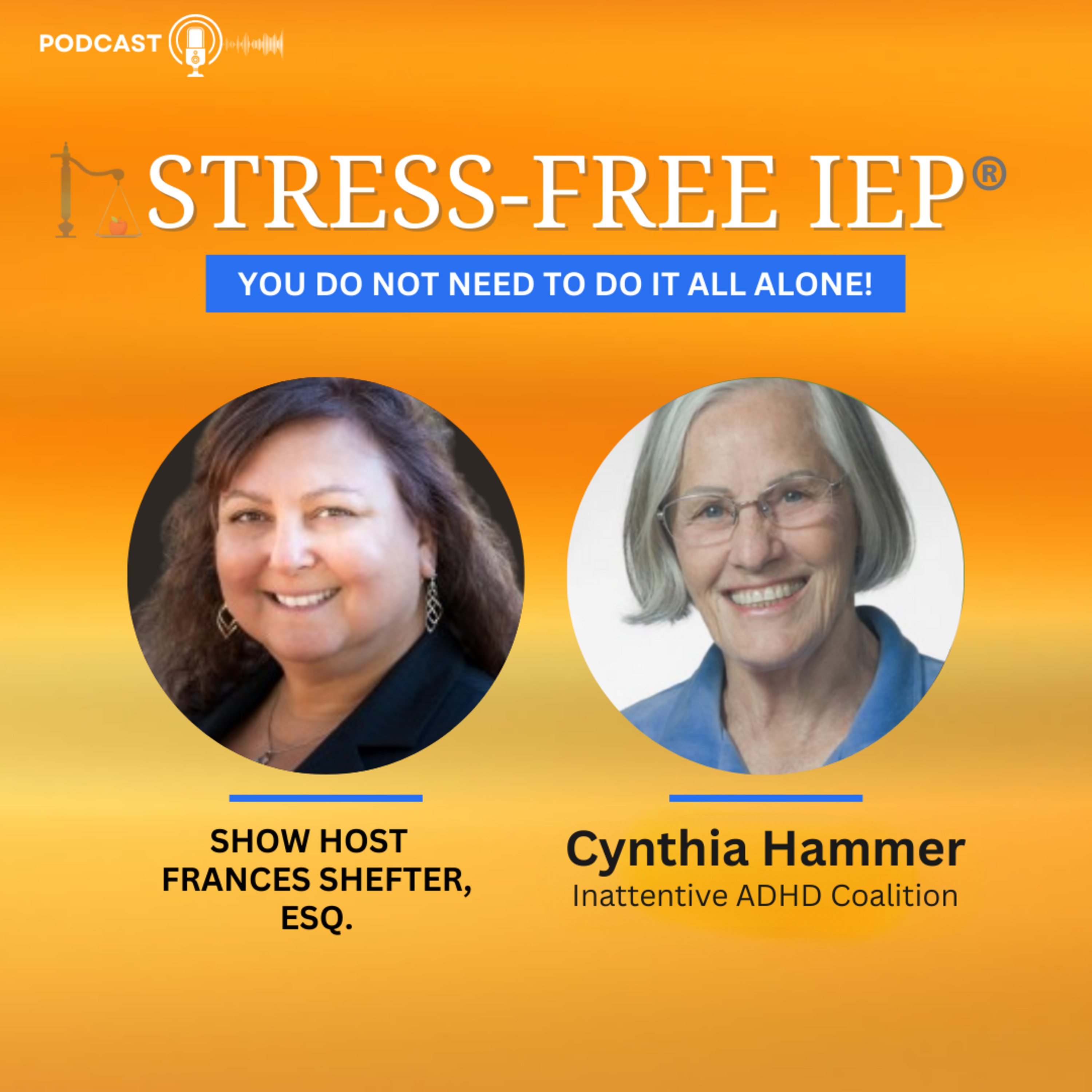 Living with Inattentive ADHD – Cynthia Hammer on Early Diagnosis and Support episode artwork