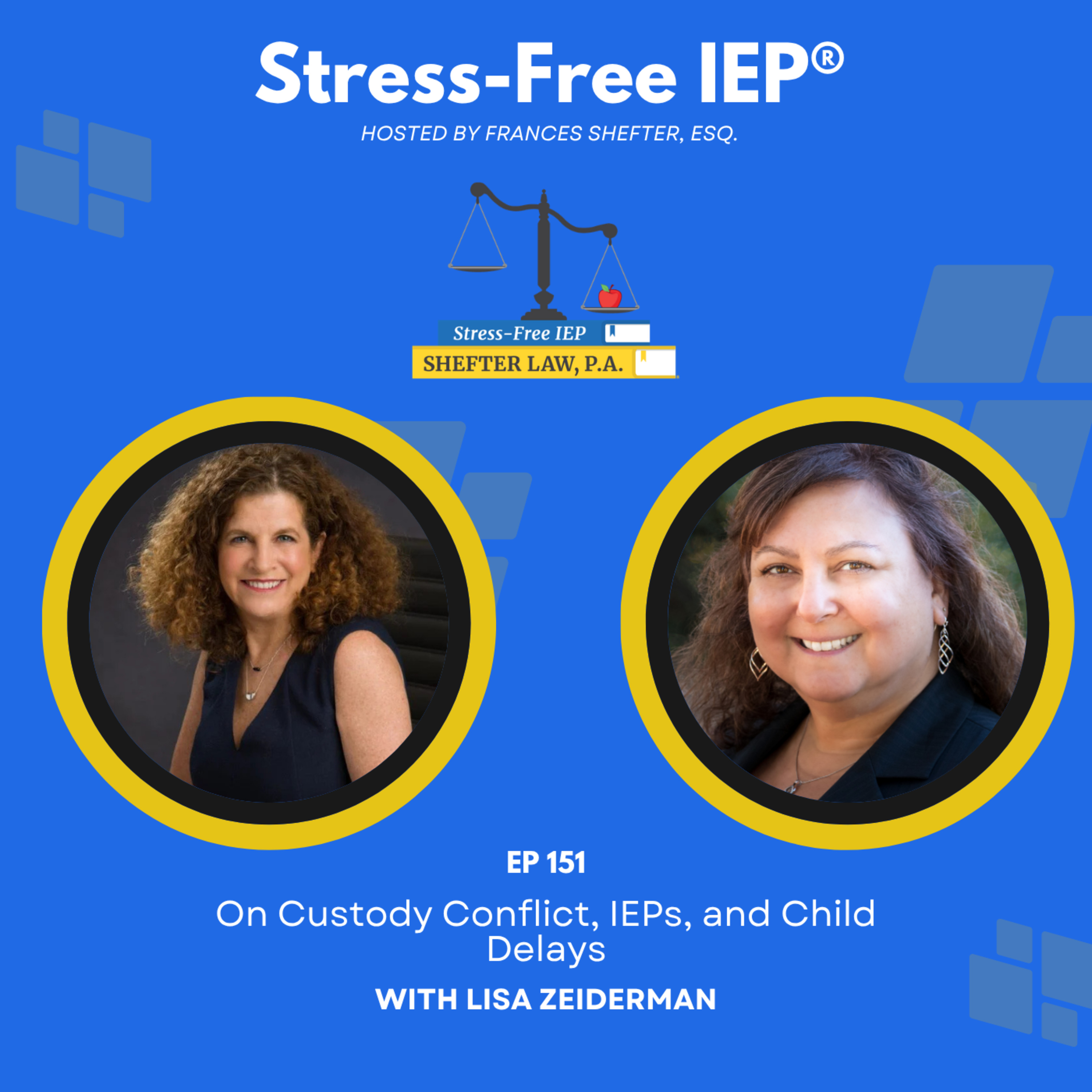 EP 150 | Lisa Zeiderman on Custody Conflict, IEPs, and Child Delays episode artwork