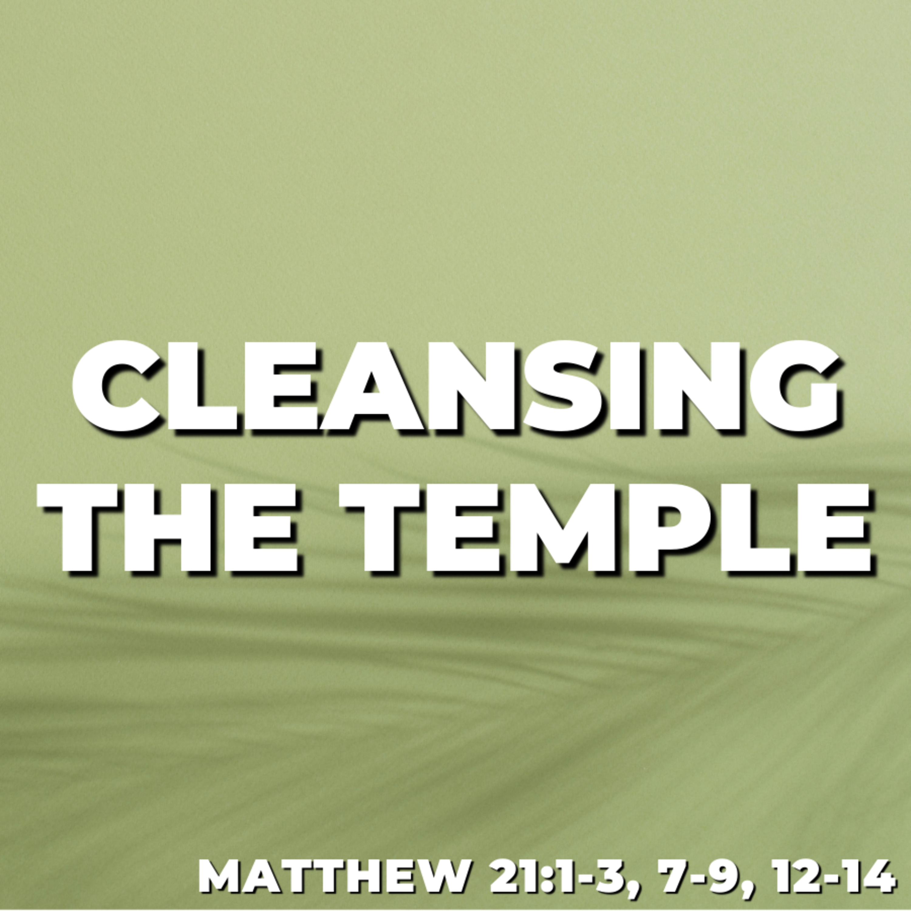 Bro. Joe Patterson - Cleansing The Temple - 4/2/23