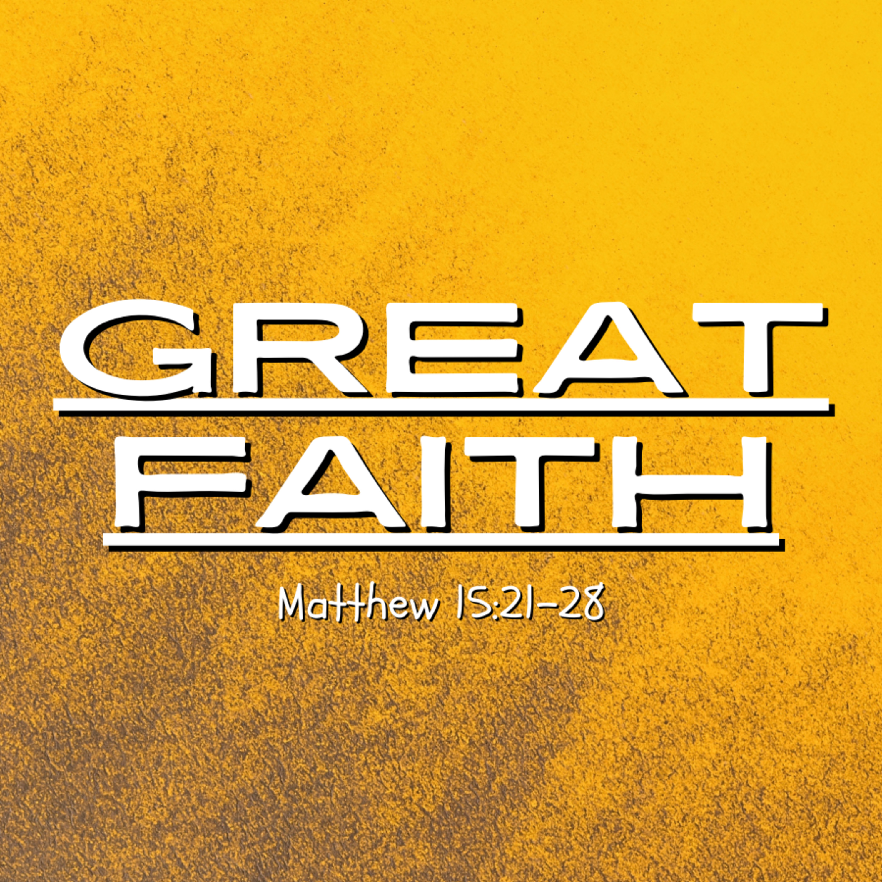 Bro. Joe Patterson - Great Faith - 9/17/23