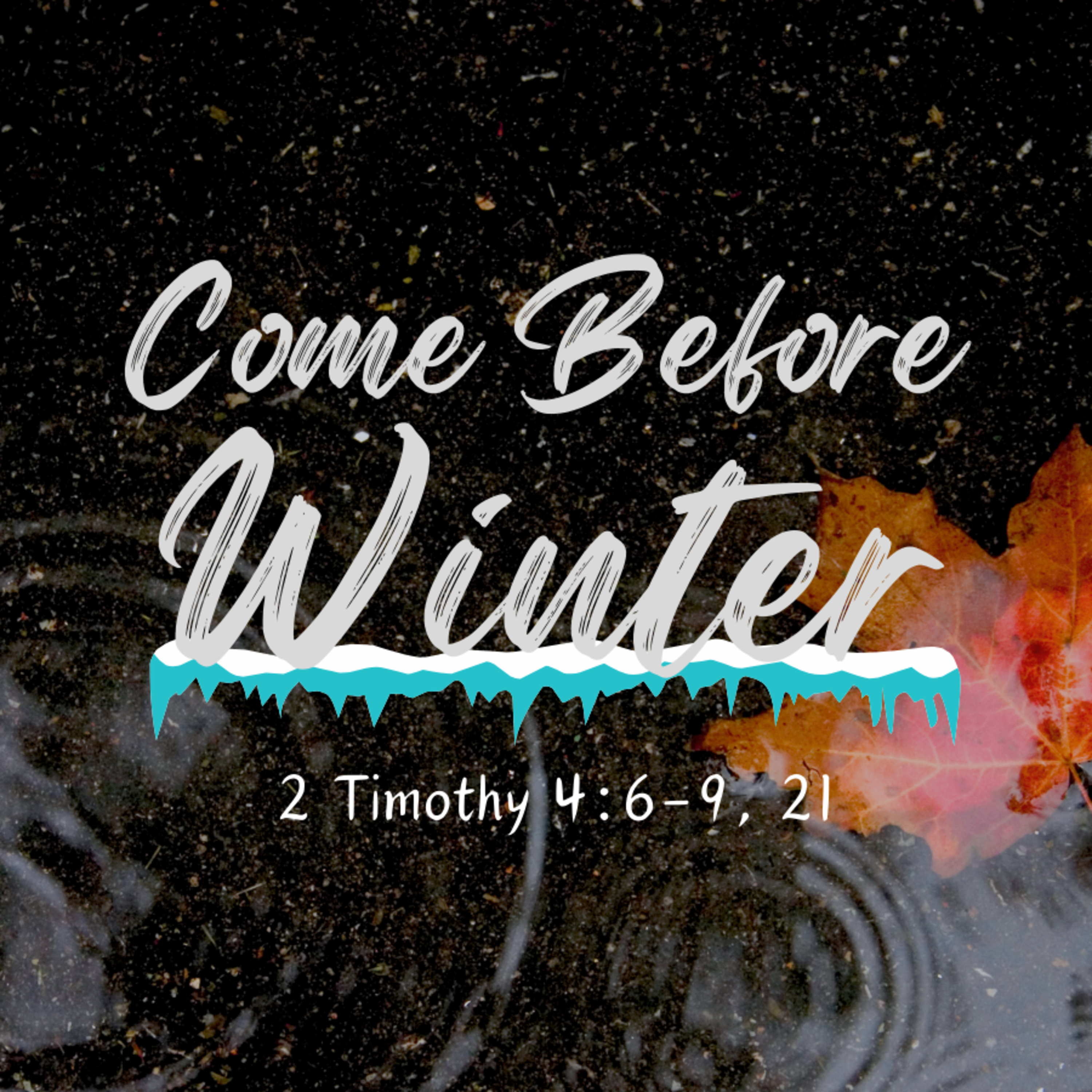 Bro. Joe Patterson - Come Before Winter - 2/4/24