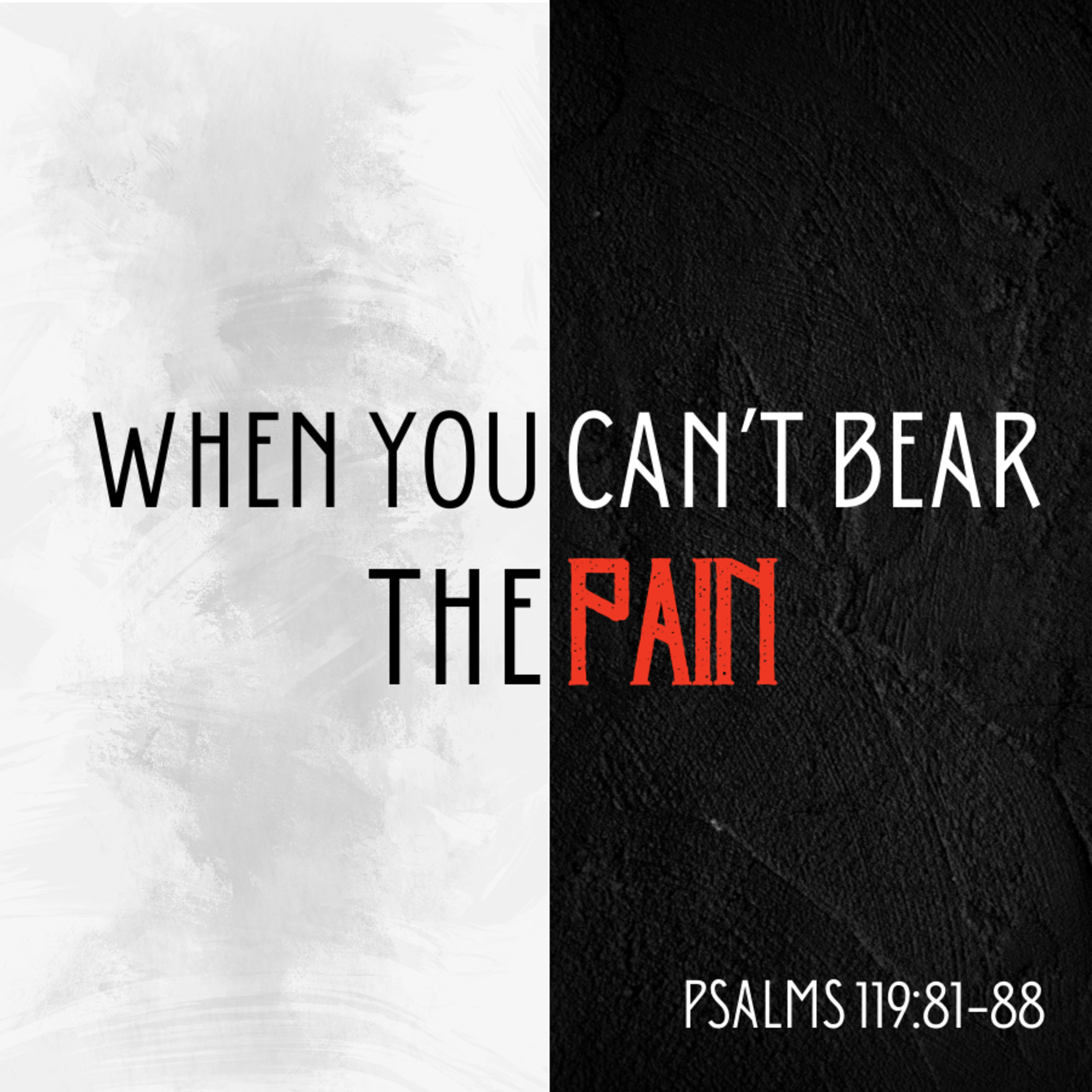 Bro. Philip Harrelson - When You Can’t Bear The Pain - 7/14/24