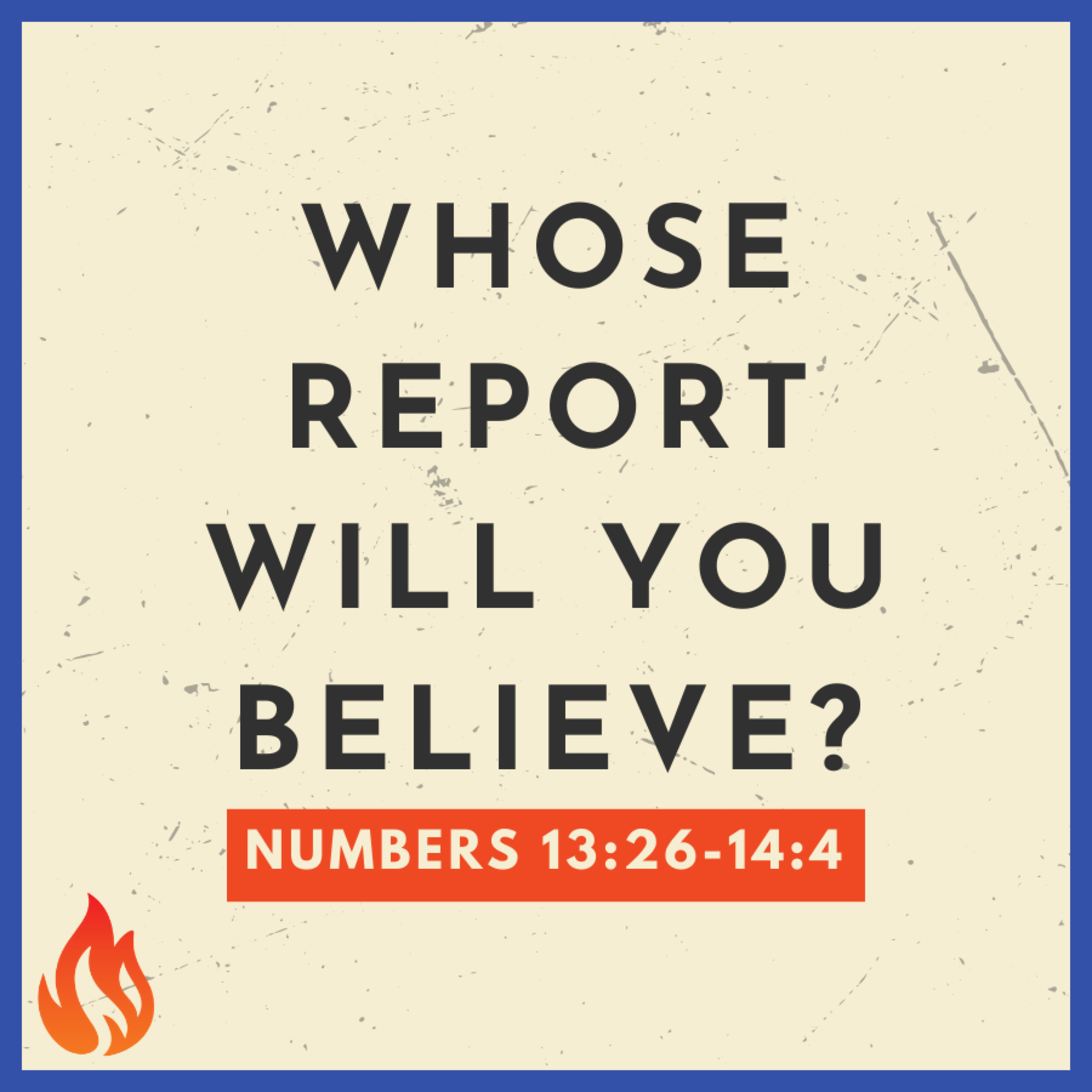 Bro. Philip Harrelson - Whose Report Will You Believe? - 7/28/24