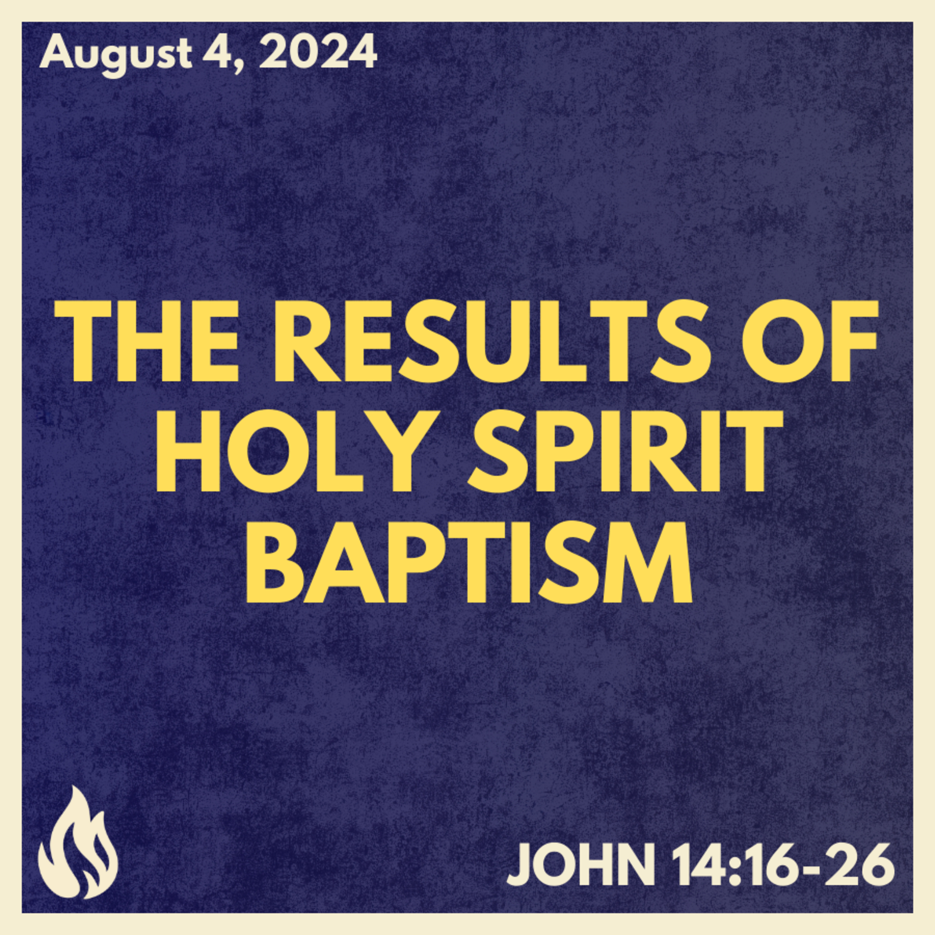 Bro. Philip Harrelson - The Results Of Holy Spirit Baptism - 8/4/24