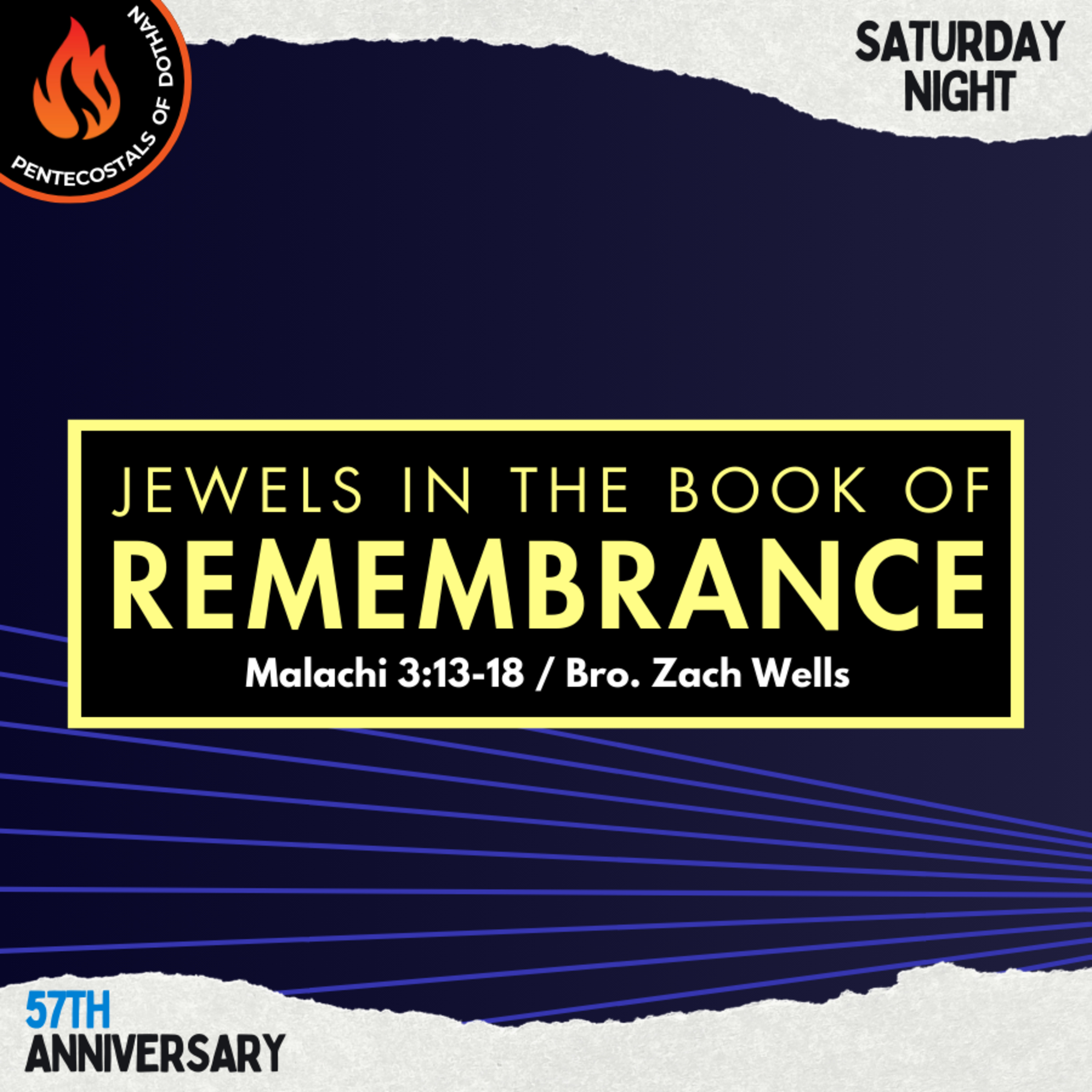 Bro. Zach Wells - Jewels In The Book Of Remembrance - 8/24/24