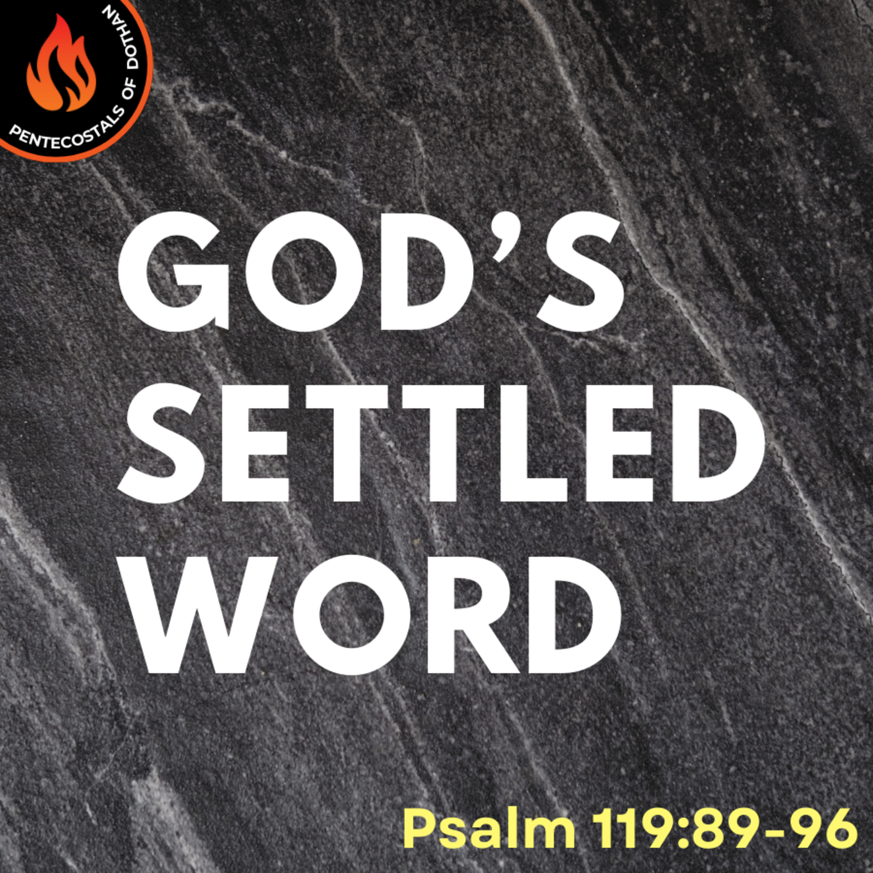 Bro. Philip Harrelson - God's Settled Word - 9/1/24