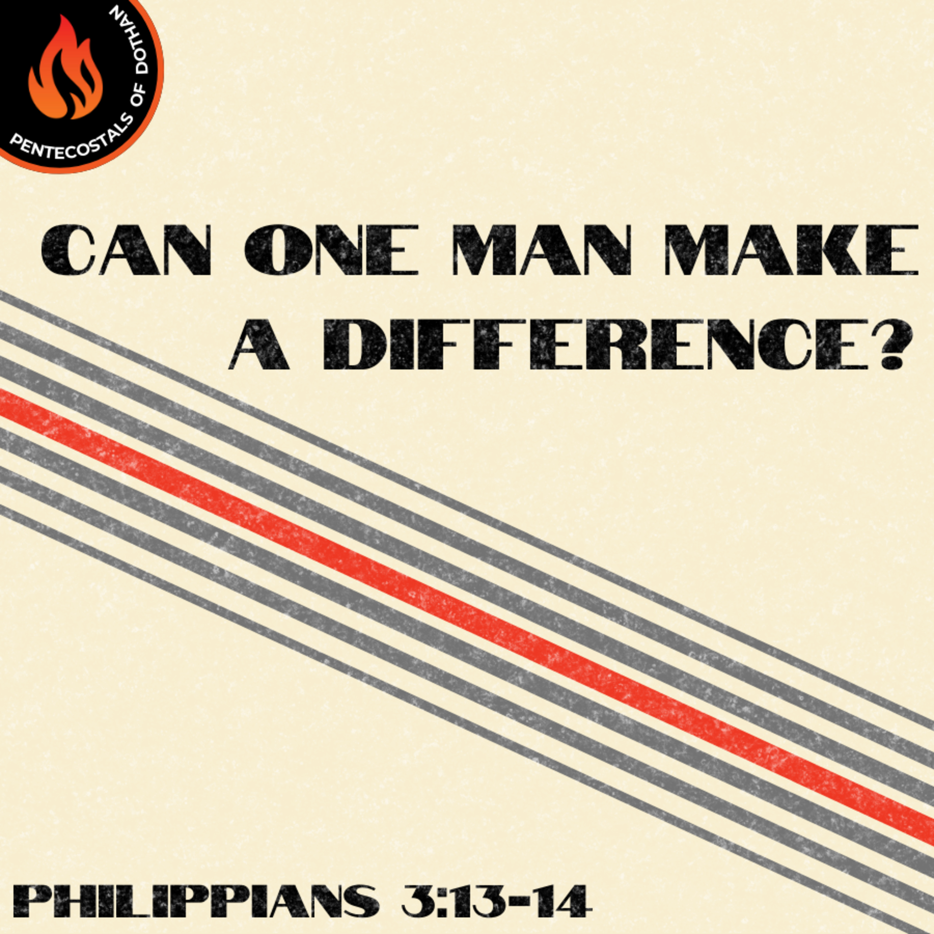 Bro. Philip Harrelson - Can One Man Make A Difference? - 11/10/24