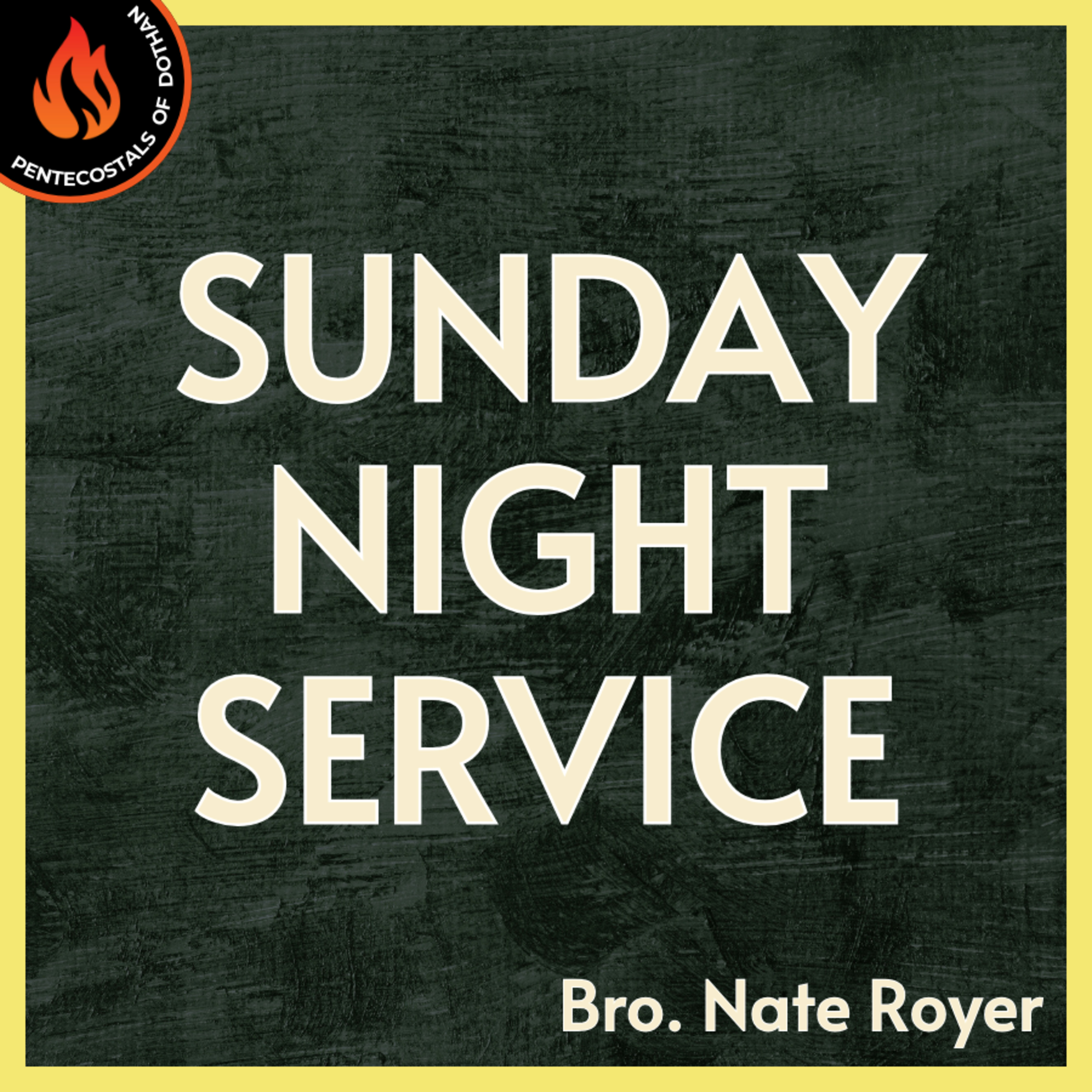 Bro. Nate Royer - Sunday Night Service - 1/26/25