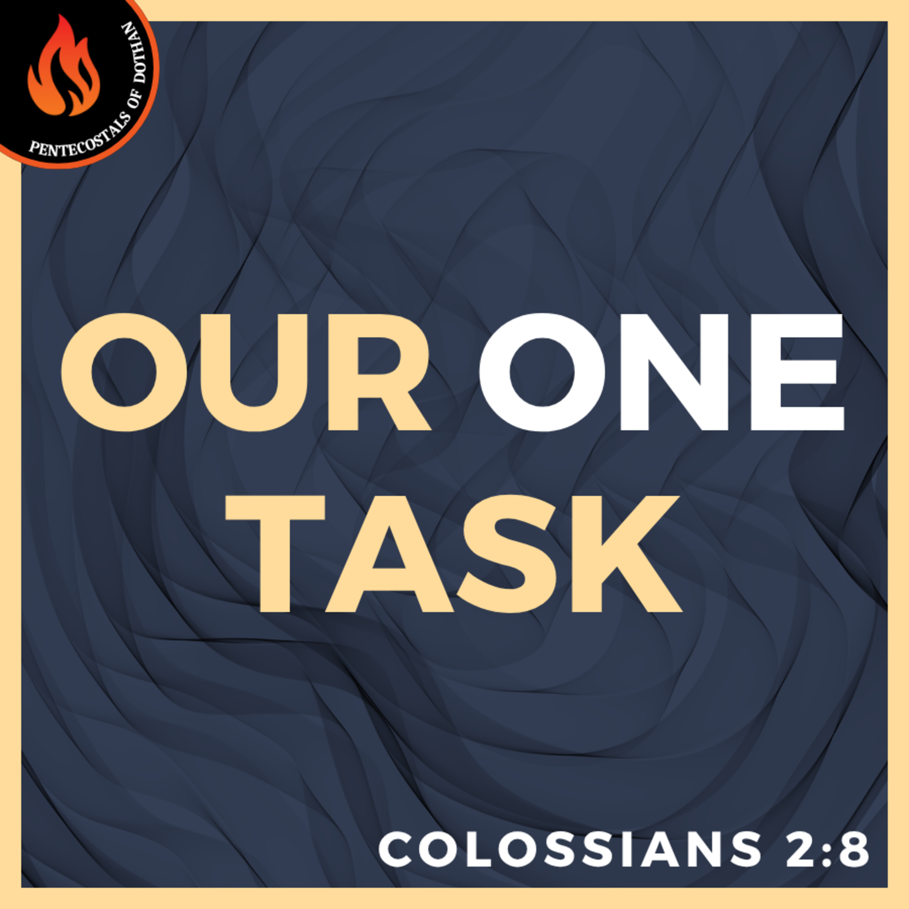 Bro. Bobby Killmon - Our One Task - 10/19/25