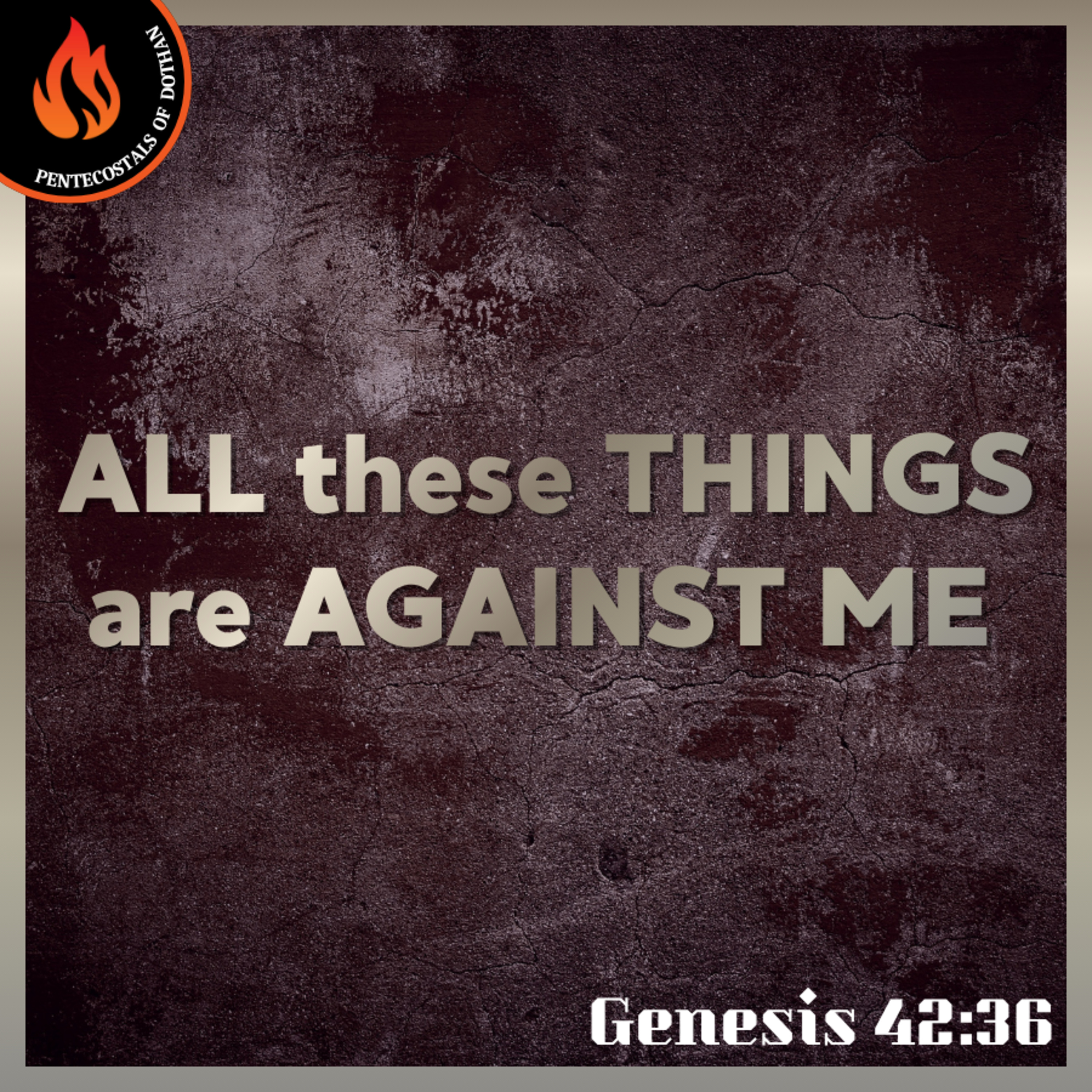 Bro. Philip Harrelson - All These Things Are Against Me - 11/2/25