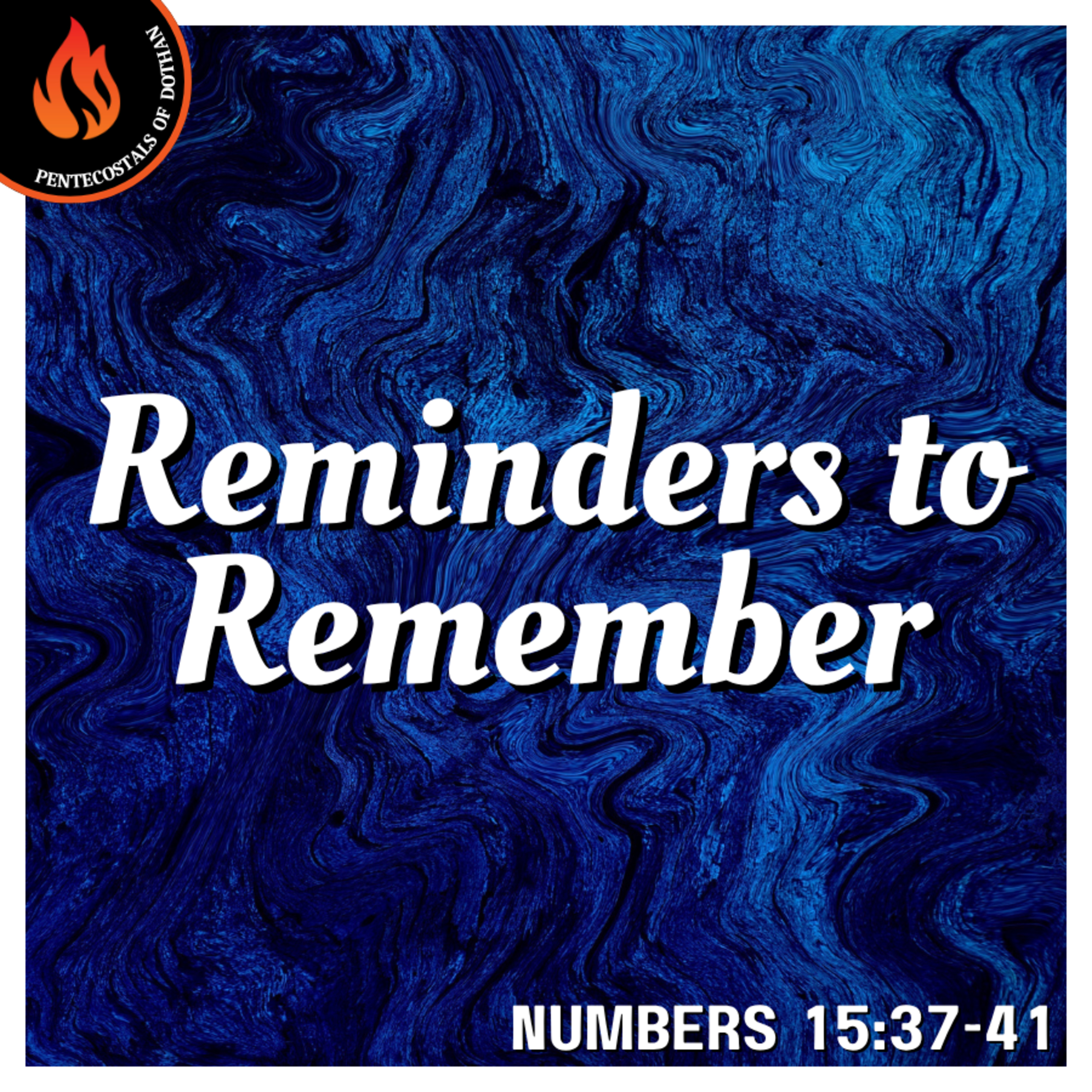 Bro. Chad Kirkland - Reminders To Remember - 11/9/25