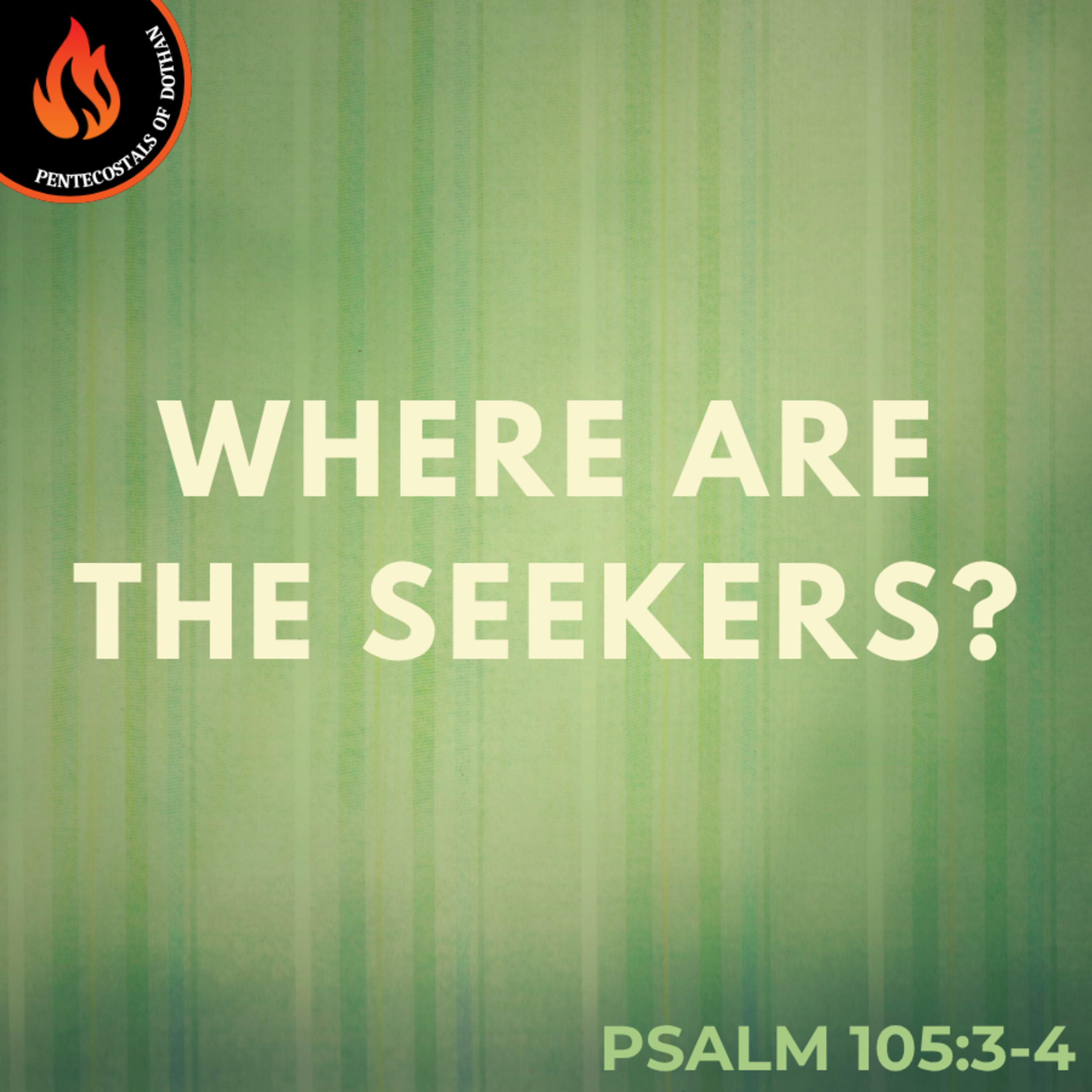 6/28/26 | Sunday Morning Service | Where Are The Seekers? | Bro. Chad Kirkland episode artwork