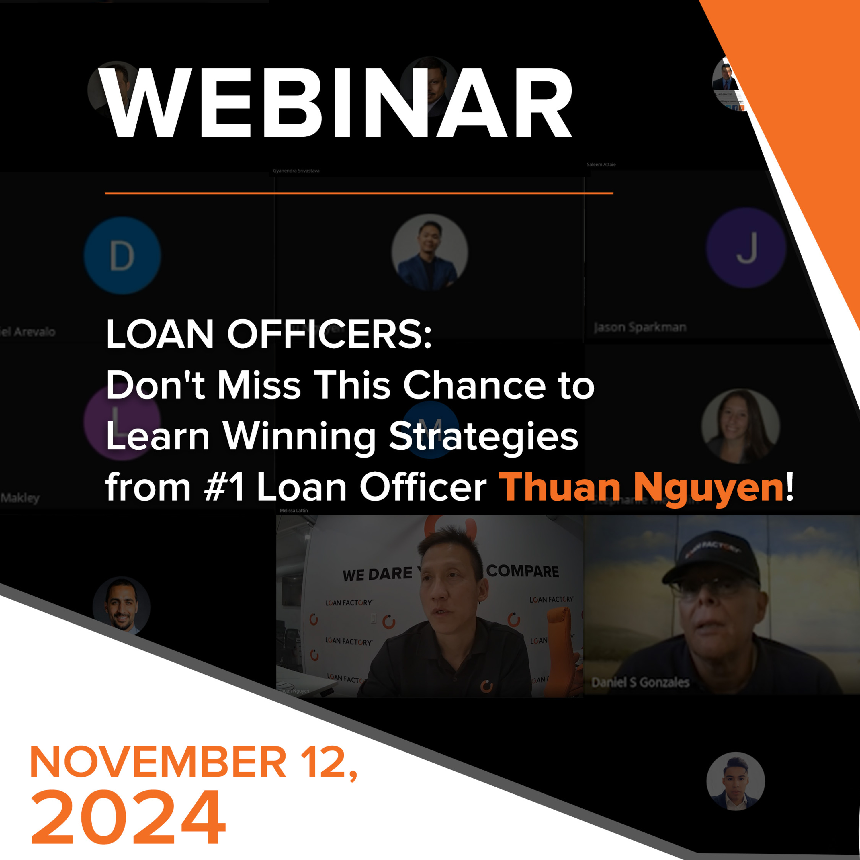 Loan Officers: Don't Miss This Chance to Learn Winning Strategies from #1 Loan Officer Thuan Nguyen!_2024Nov12 episode artwork