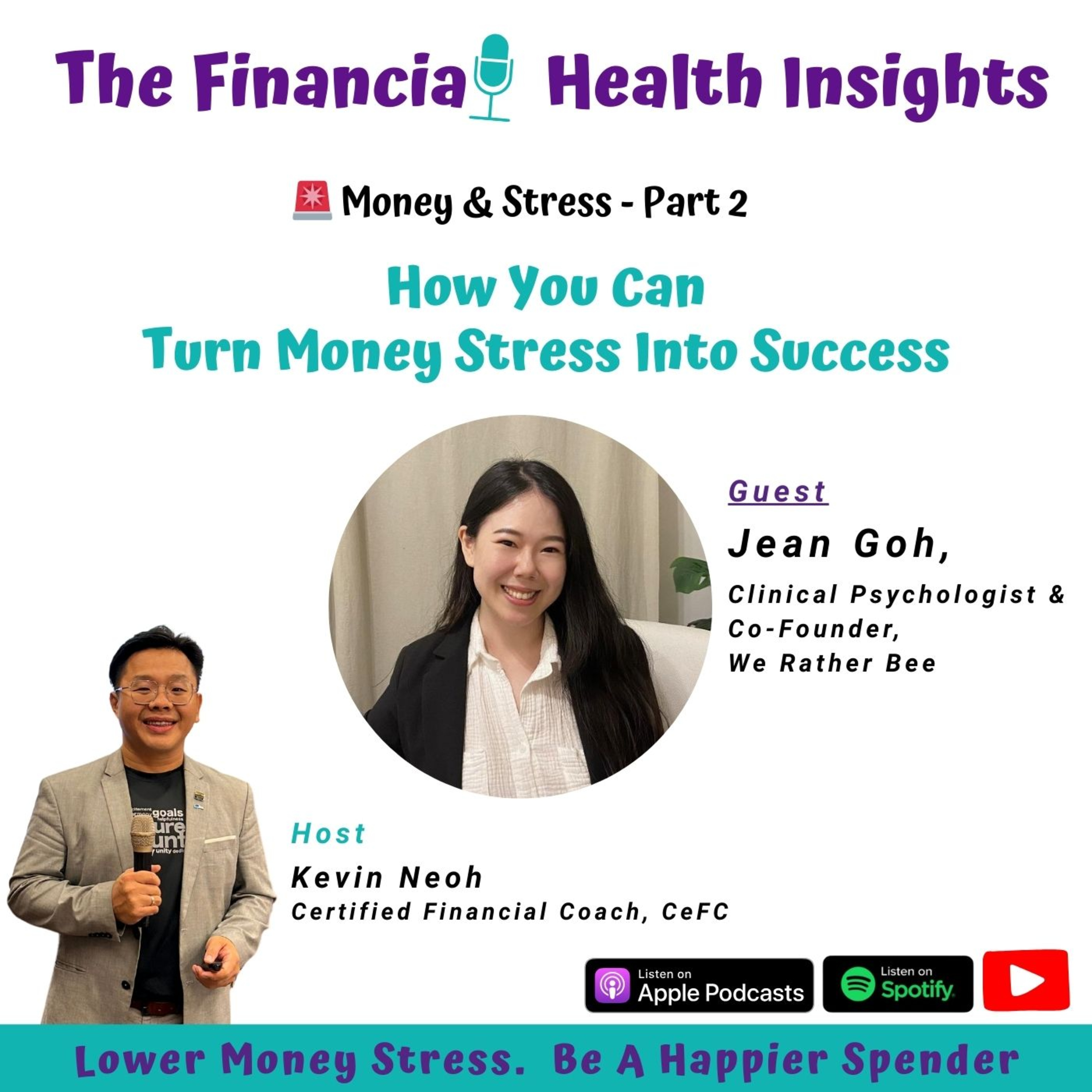 The Financial Health Insights - Reduce Money Stress, Live Well Today & Tomorrow