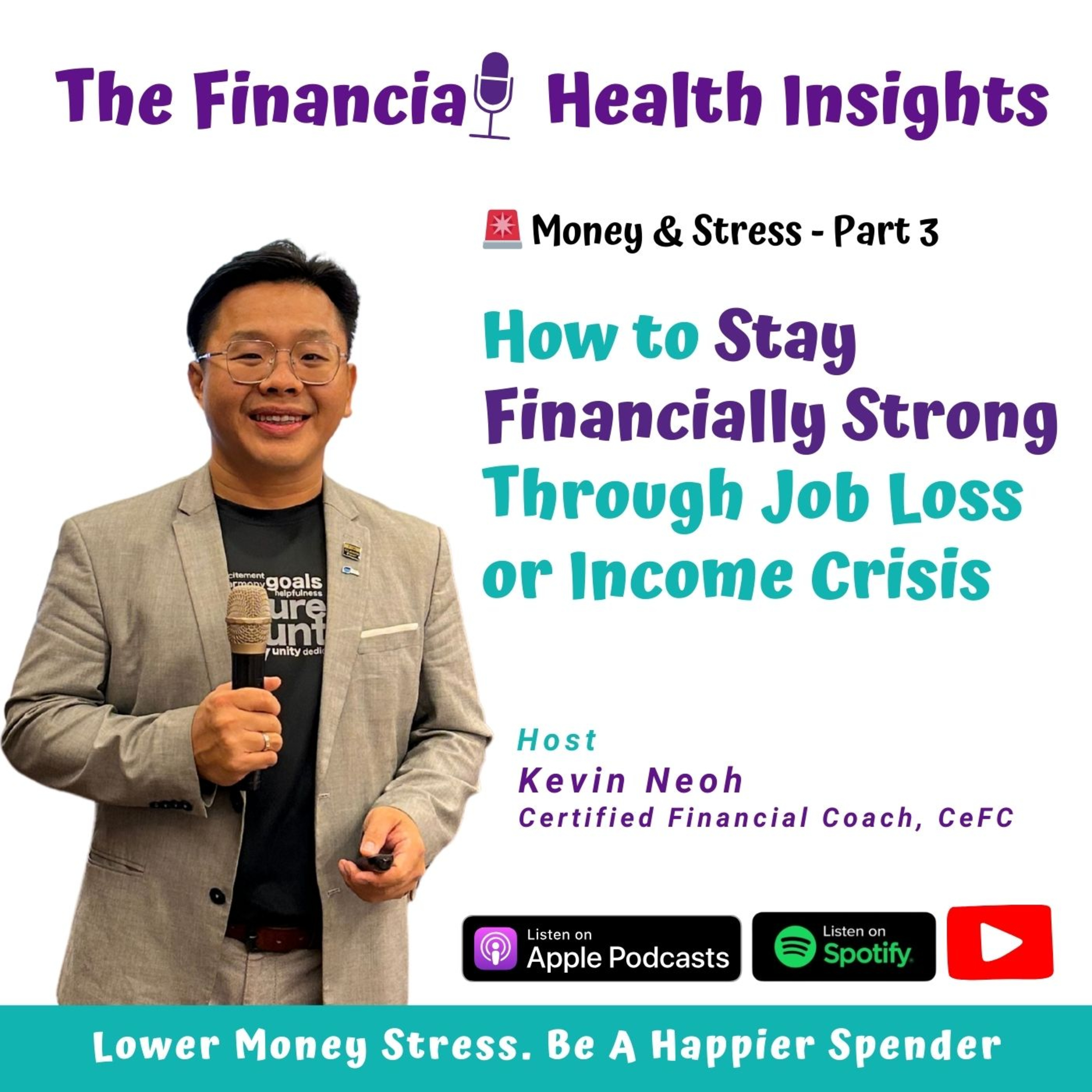 The Financial Health Insights - Reduce Money Stress, Live Well Today & Tomorrow
