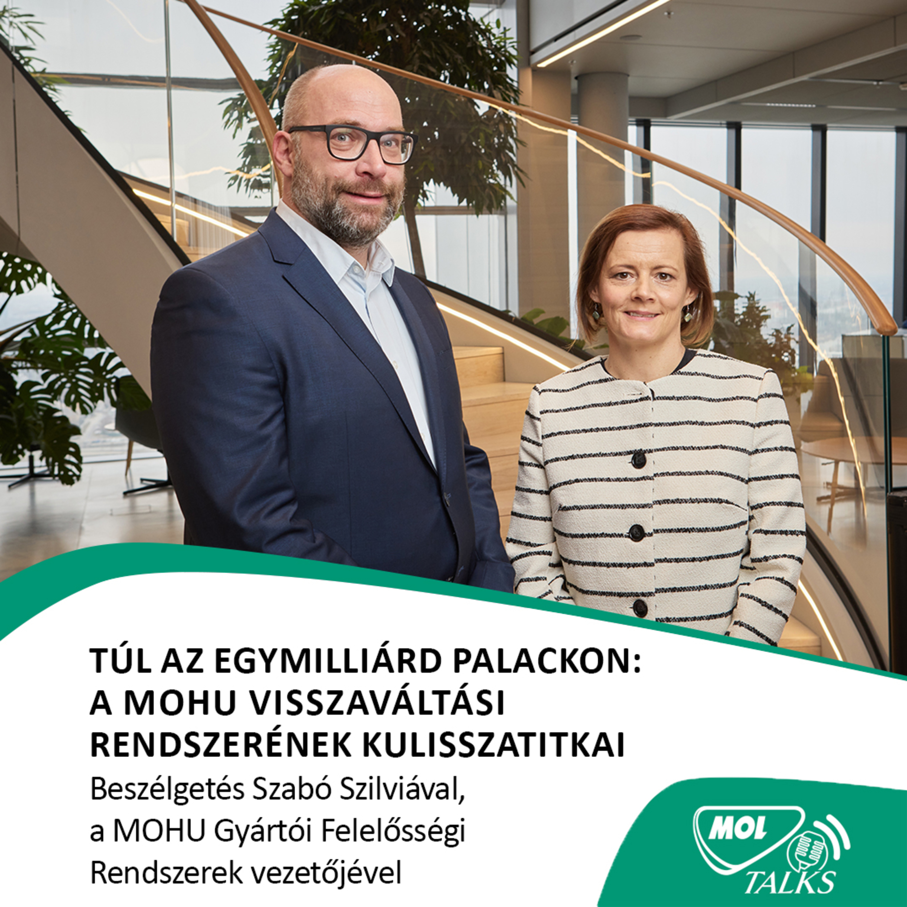 Túl az egymilliárd palackon: a MOHU visszaváltási rendszerének kulisszatitkai – MOL Talks #14
