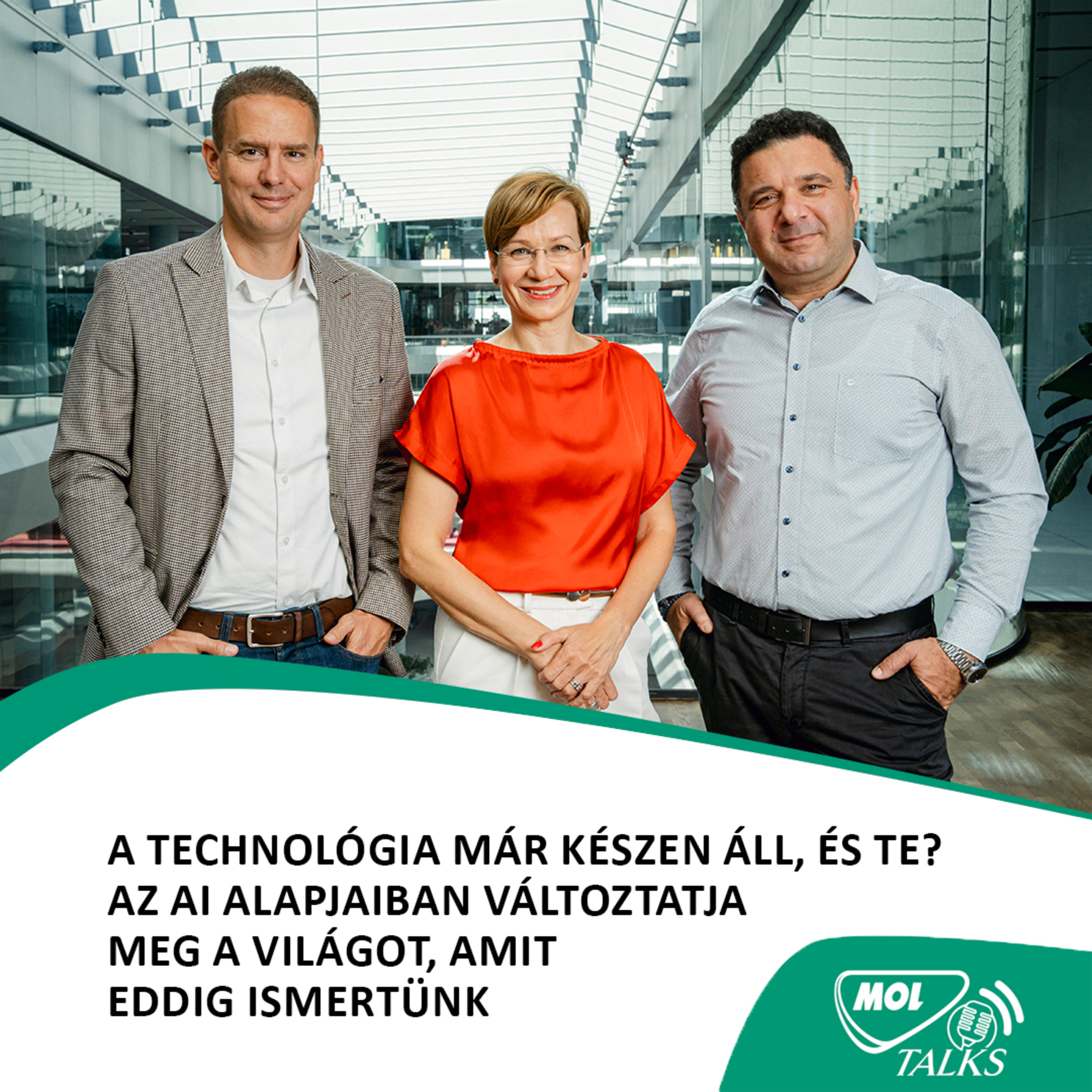 A technológia már készen áll, és te? Az AI alapjaiban változtatja meg a világot, amit eddig ismertünk – MOL Talks #16