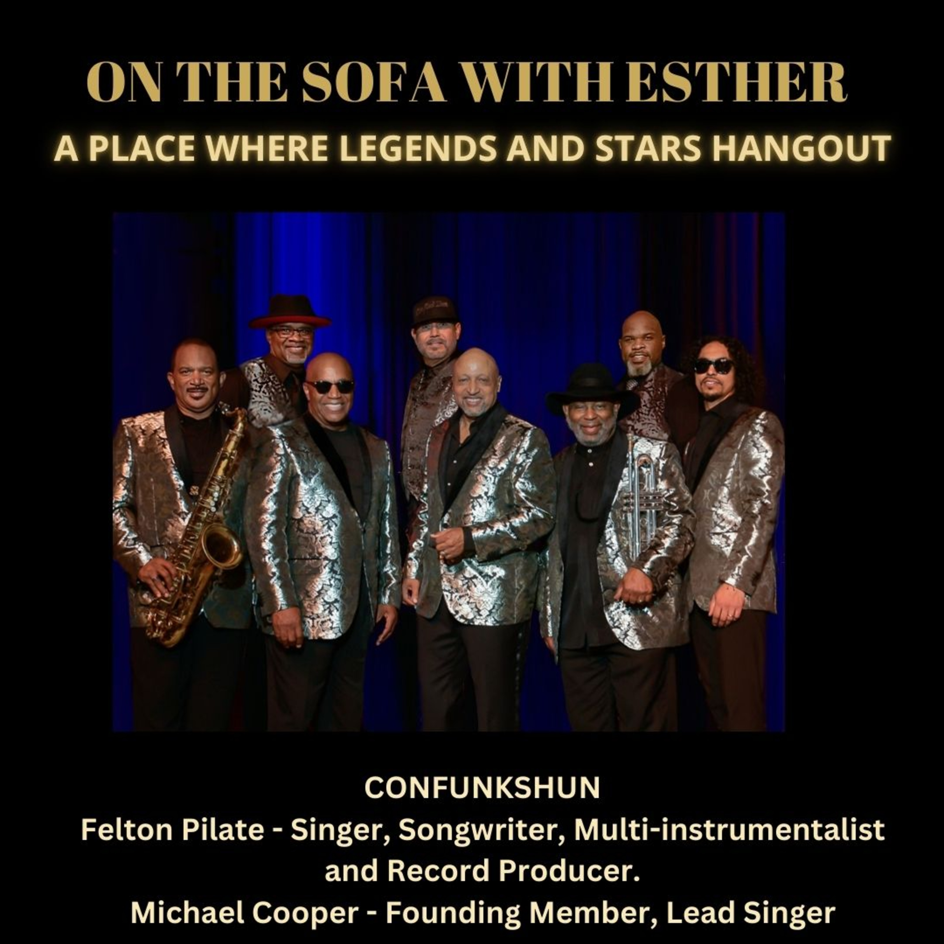 On the Sofa with Esther: Felton Pilate and Michael Cooper from Confunkshun episode artwork