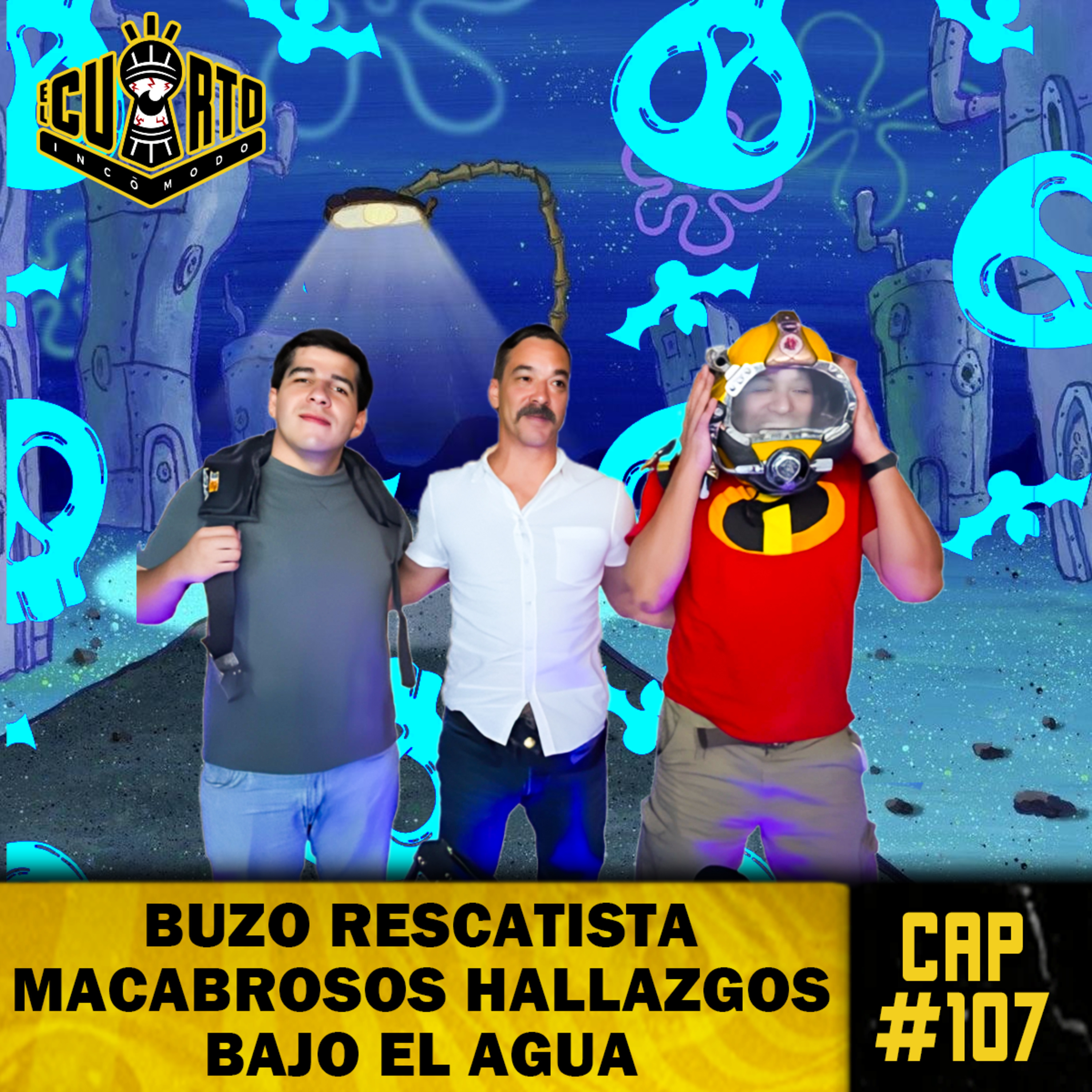 CAP #107 - Buzo de Rescate - Saqué una familia completa del agua - Pozo del Gavilan - Presa la boca episode artwork