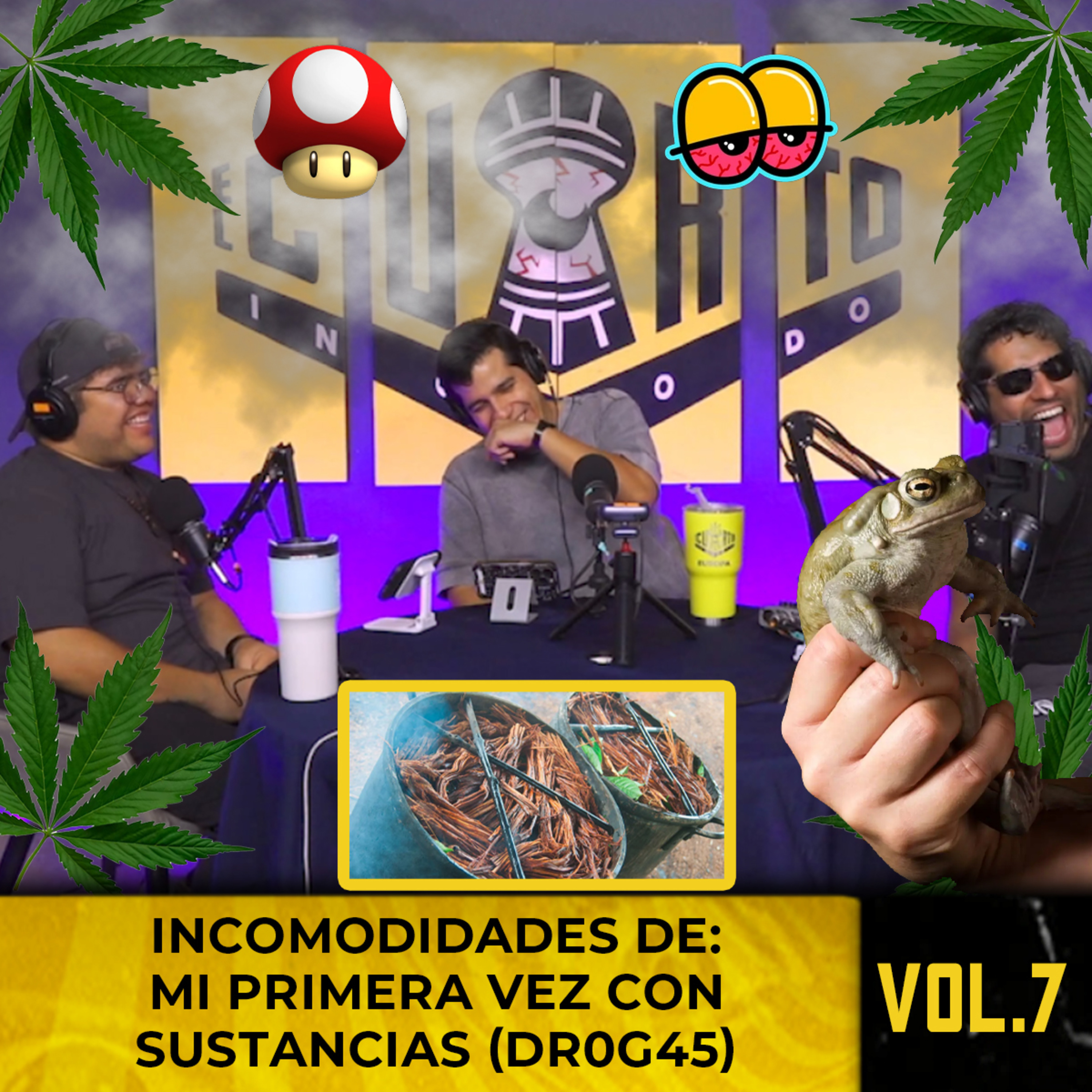Incomodidades VOL. 7: Primera vez con sustancias y Documental de drogas episode artwork