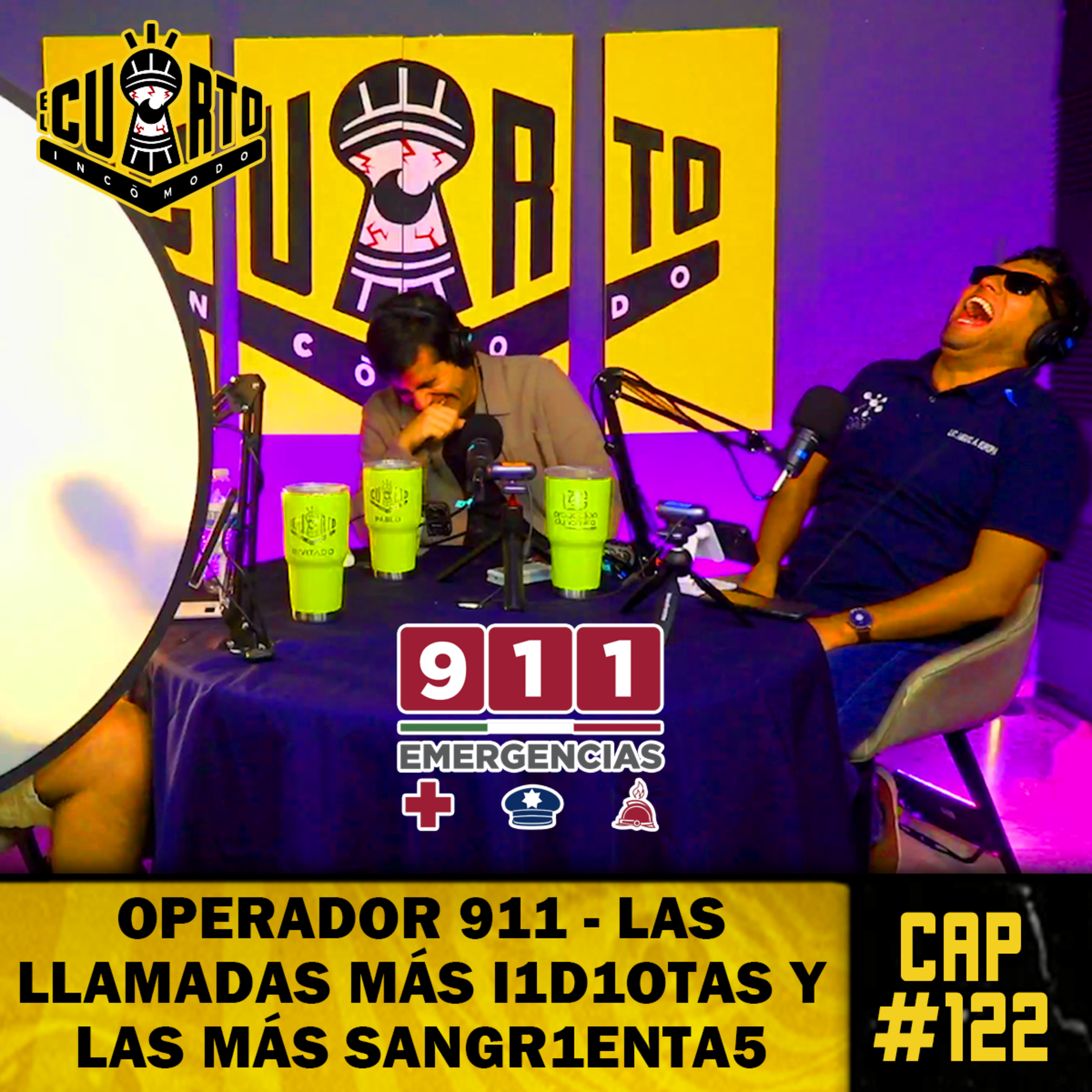 CAP #122 - Ex Operador Telefonico 911 - Las horripilantes llamadas de emergencia episode artwork