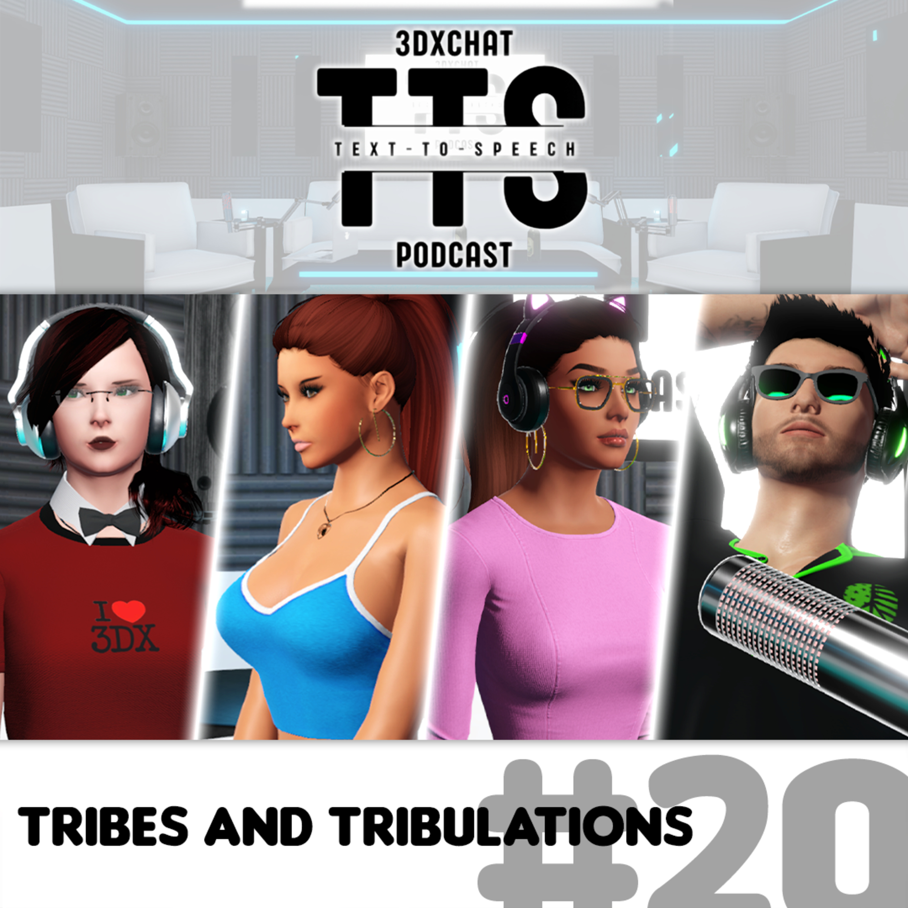 3DXChat Text-To-Speech Podcast