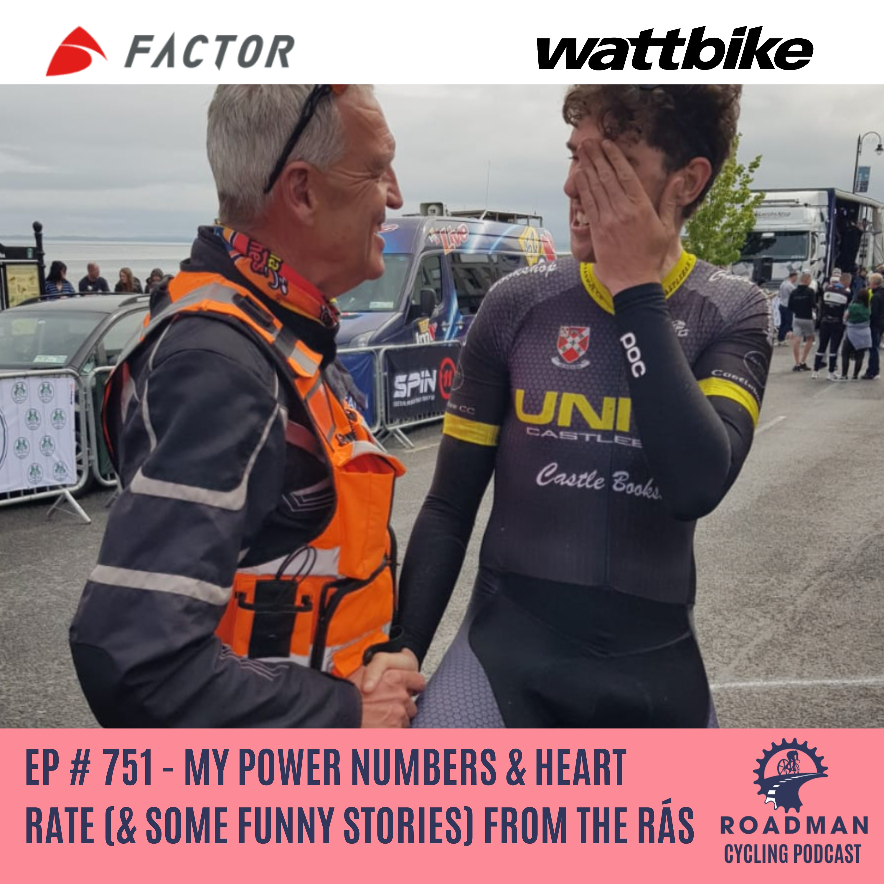 My Power Numbers & Heart Rate (& Some Funny Stories) From The Rás