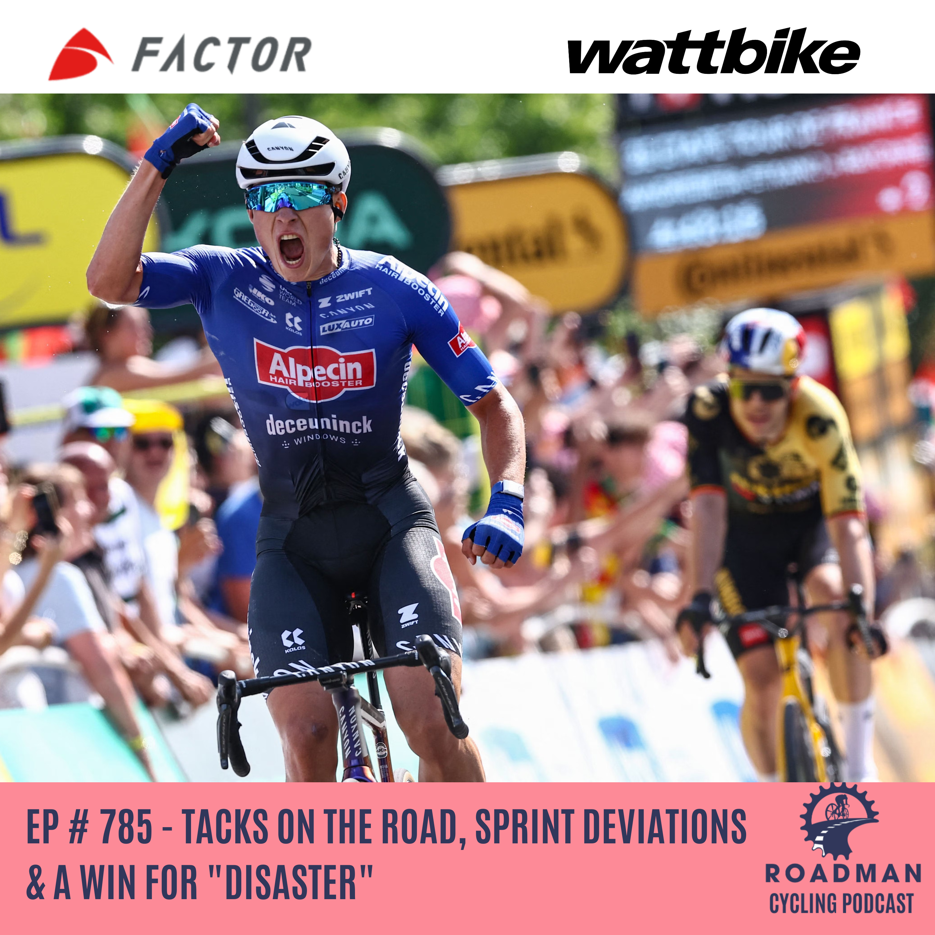 TDF Stage 3: Tacks On The Road, Sprint Deviations & A Win For "Disaster"