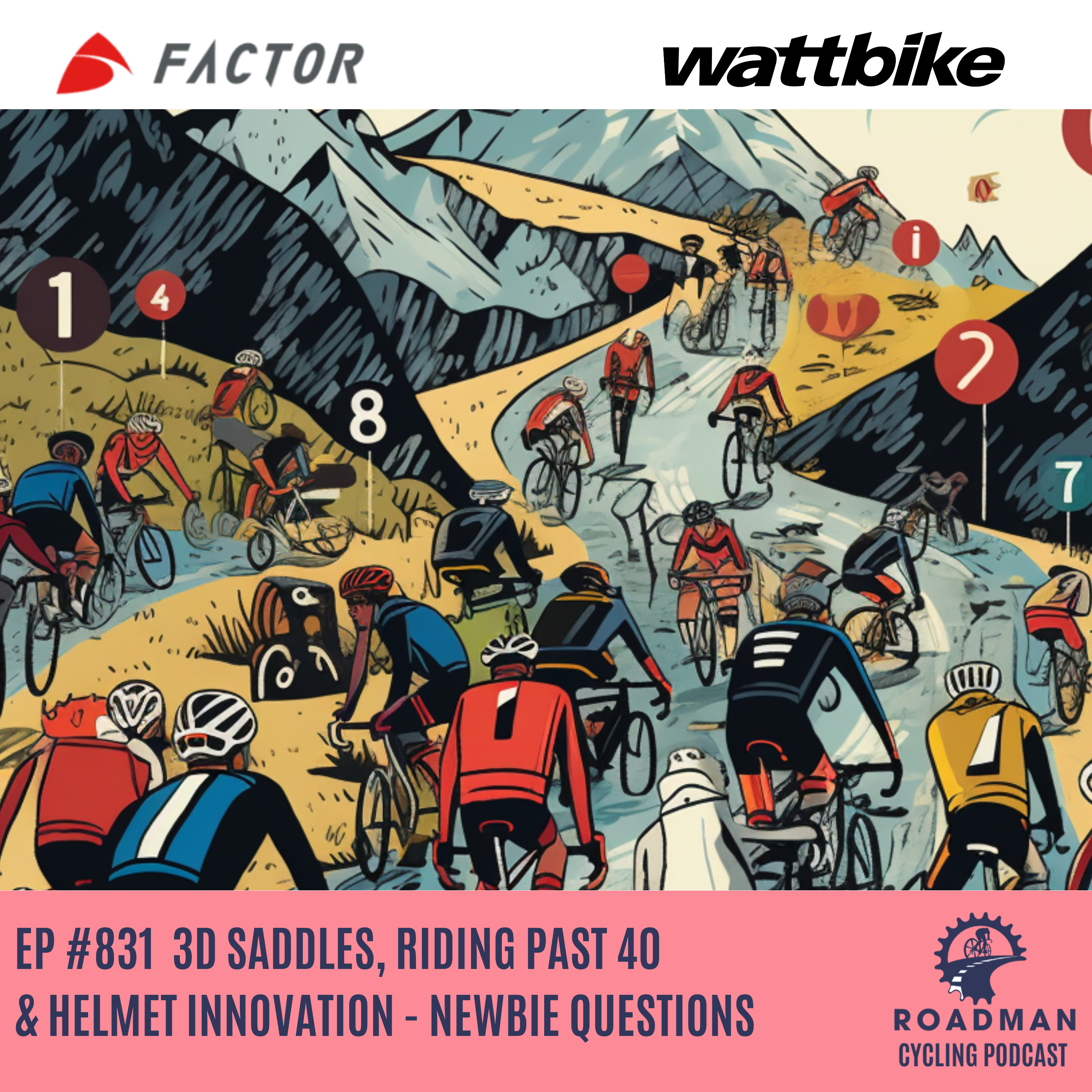 3D Saddles, Riding Past 40 & Helmet innovations - Newbie Questions with Sarah