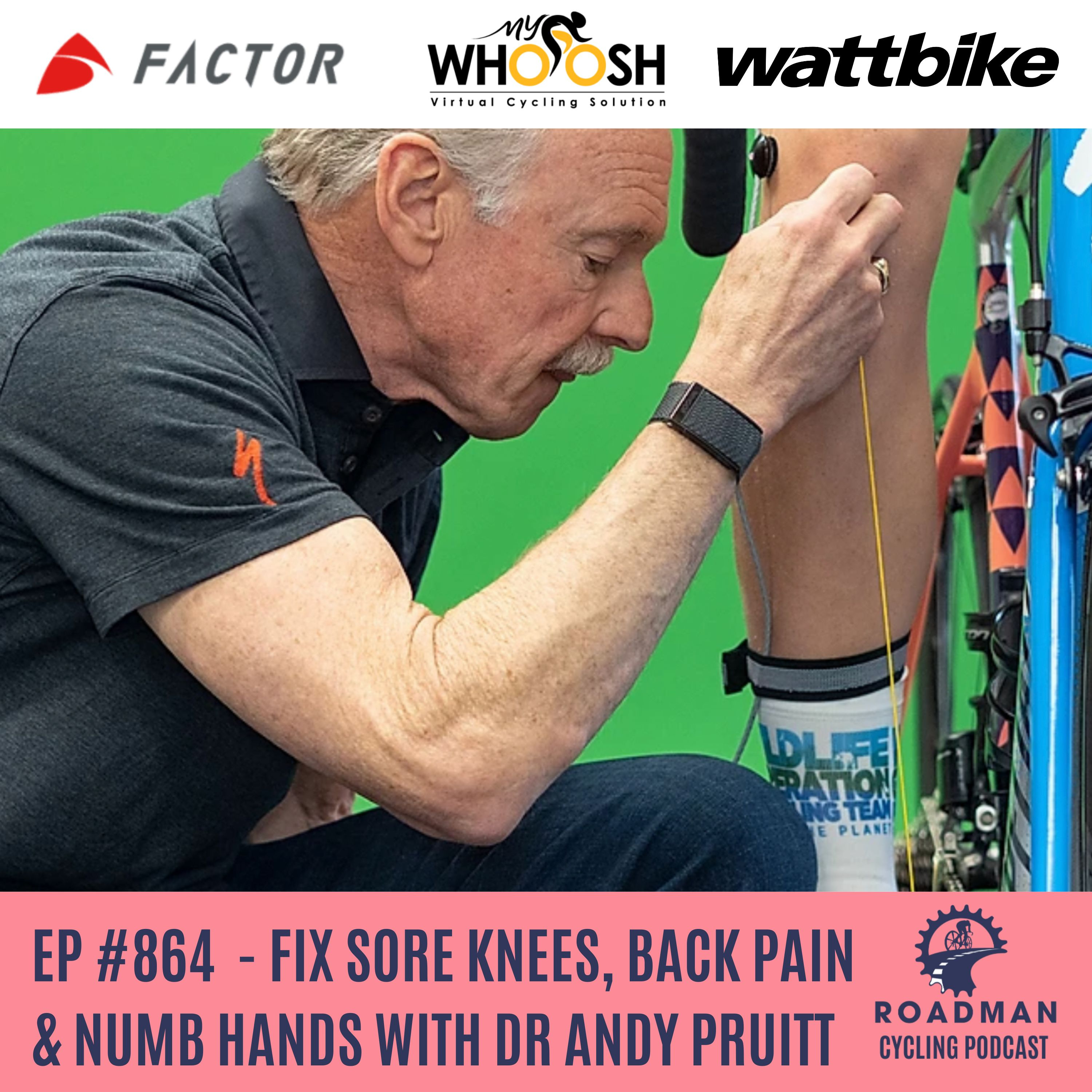 Fix Sore Knees, Back Pain & Numb Hands With Dr Andy Pruitt