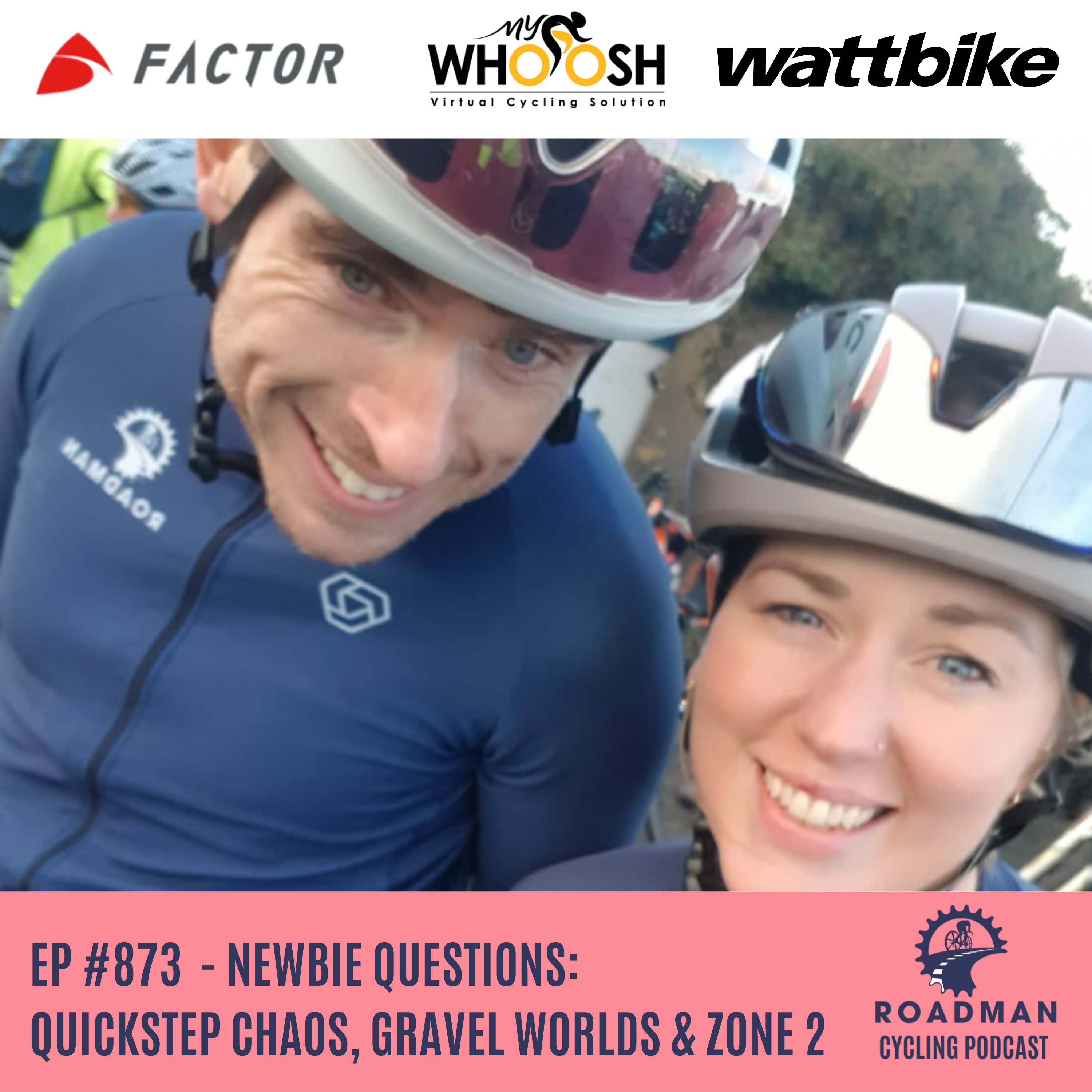 Quickstep Chaos, Gravel Worlds & Zone 2 Training - Newbie Questions With Sarah