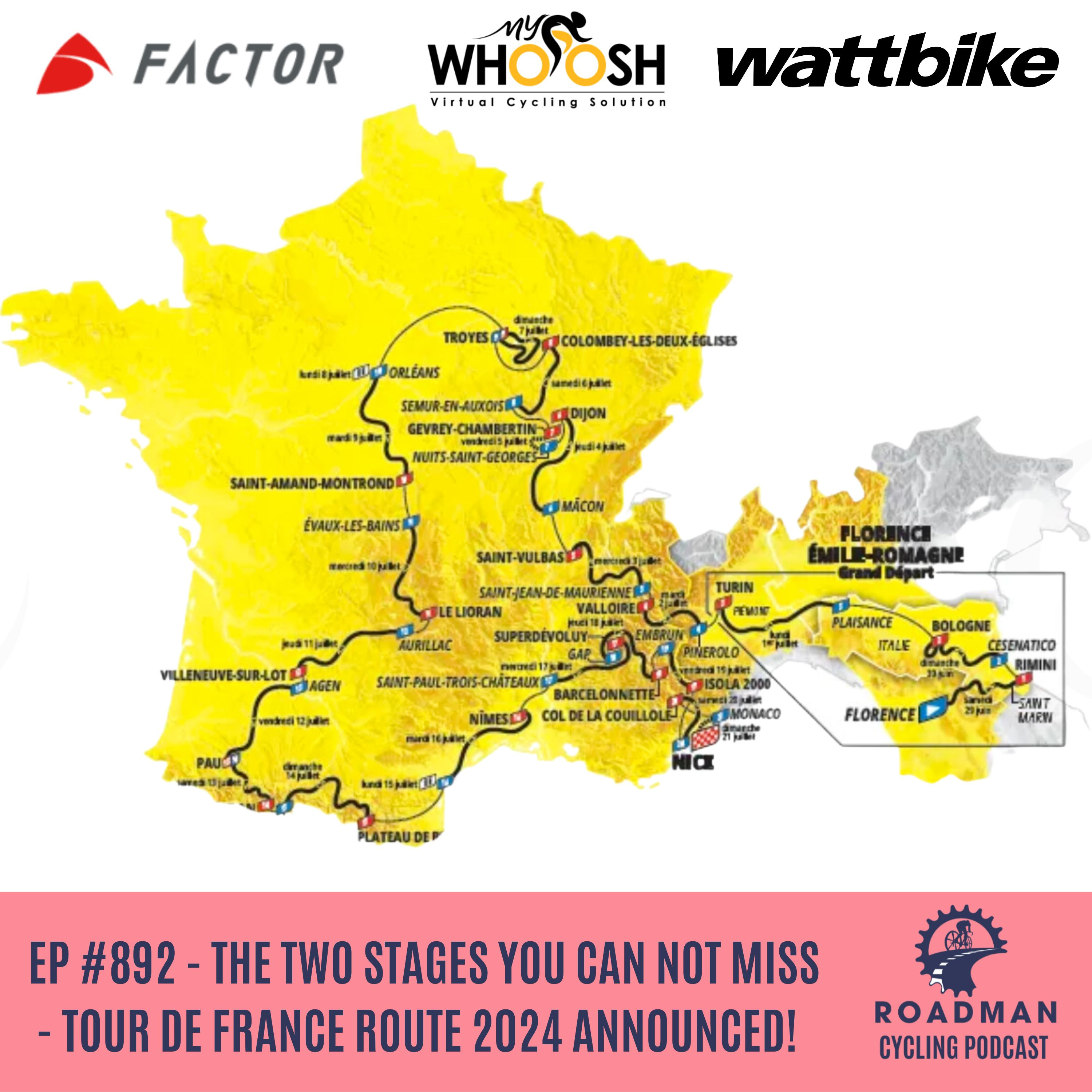 The Two Stages You CAN NOT Miss - Tour de France Route 2024 Announced!
