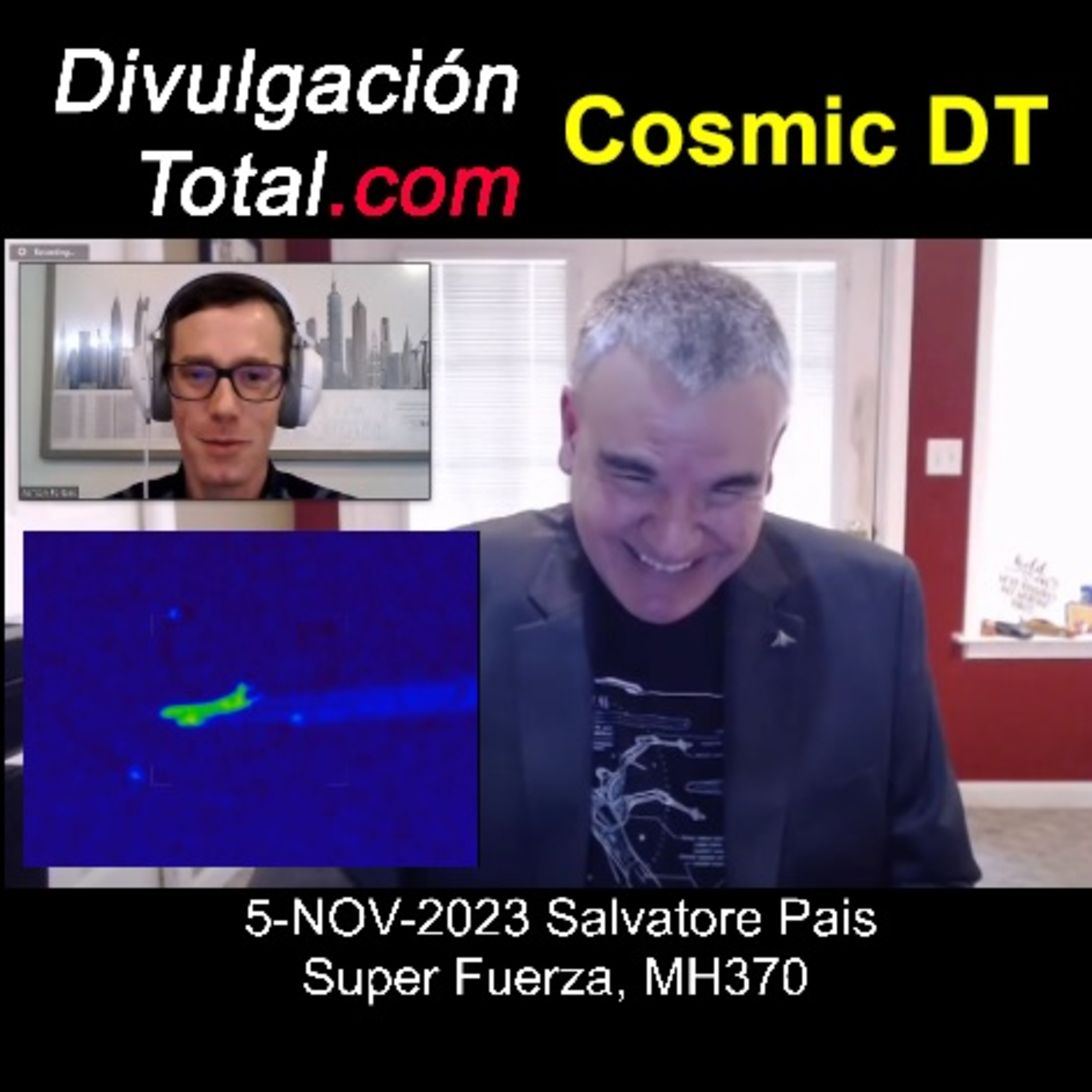 5-NOV-2023 Salvatore Pais, Super Fuerza, MH370 episode artwork