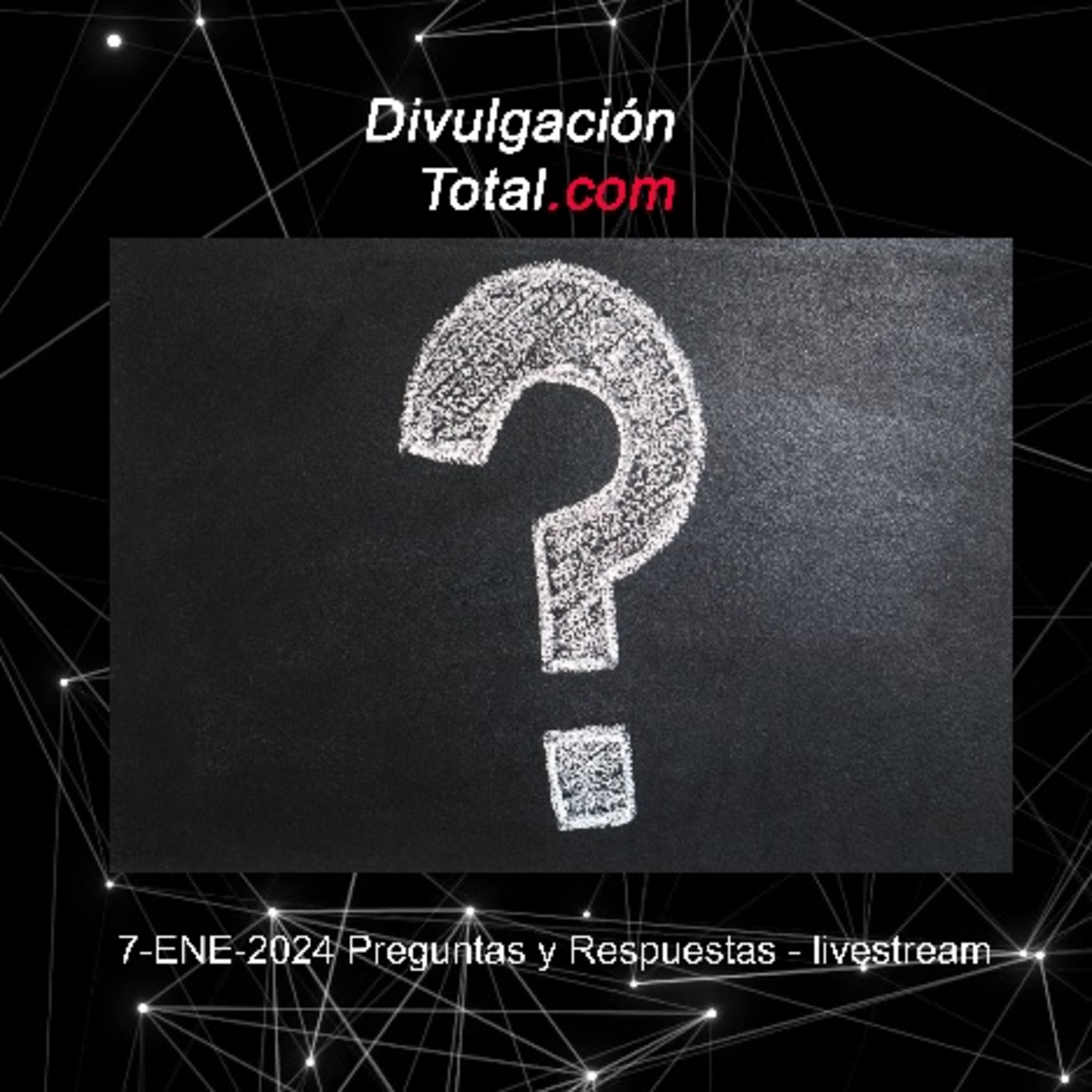 07-ENE-2024 Transmisión de prueba en vivo (editada) - Epstein, ETs en Miami, etc. episode artwork