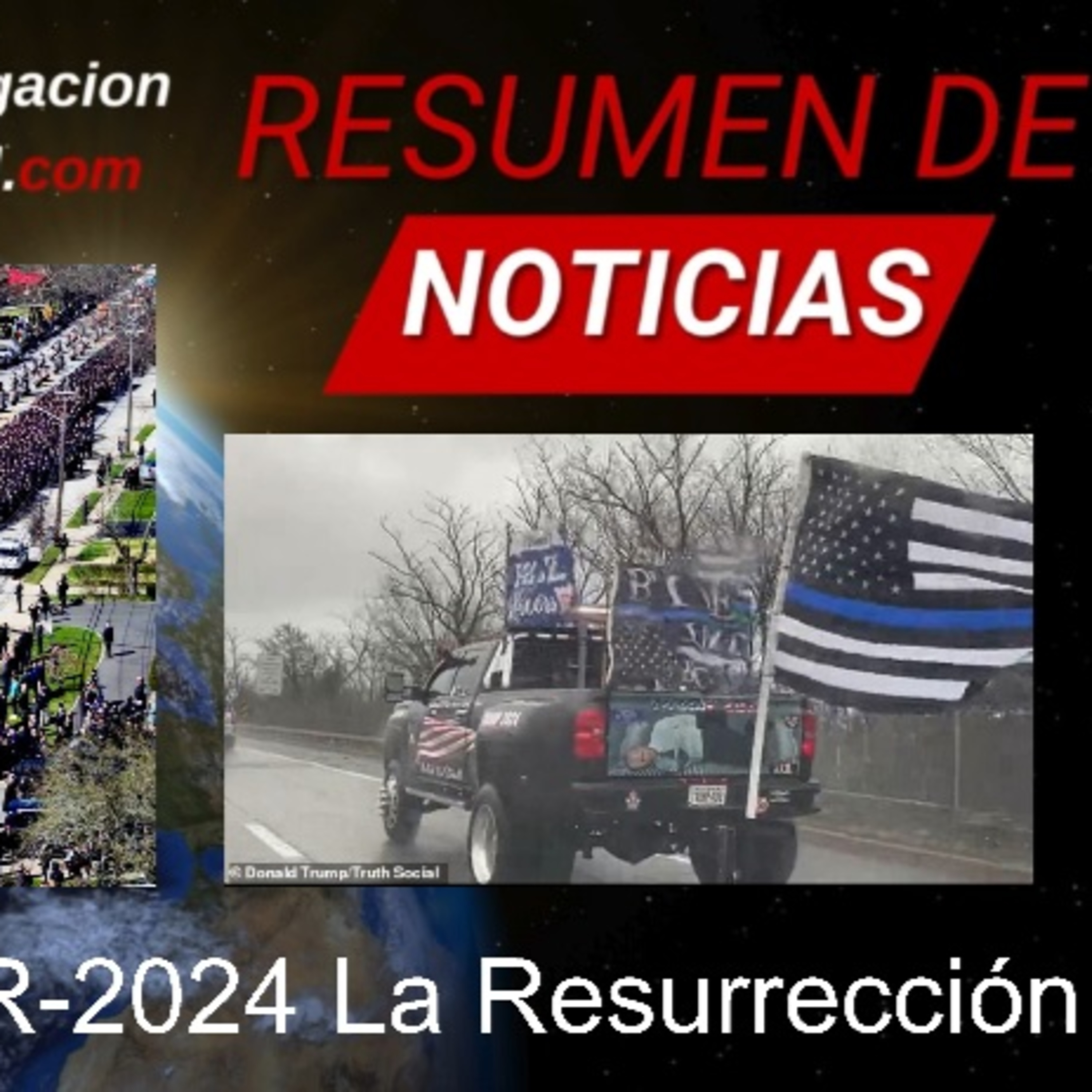 31-MAR-2024 Momia de Nazca Desaparecida, Trump en Funeral de Policía, Biden Contra Cristianos y más episode artwork