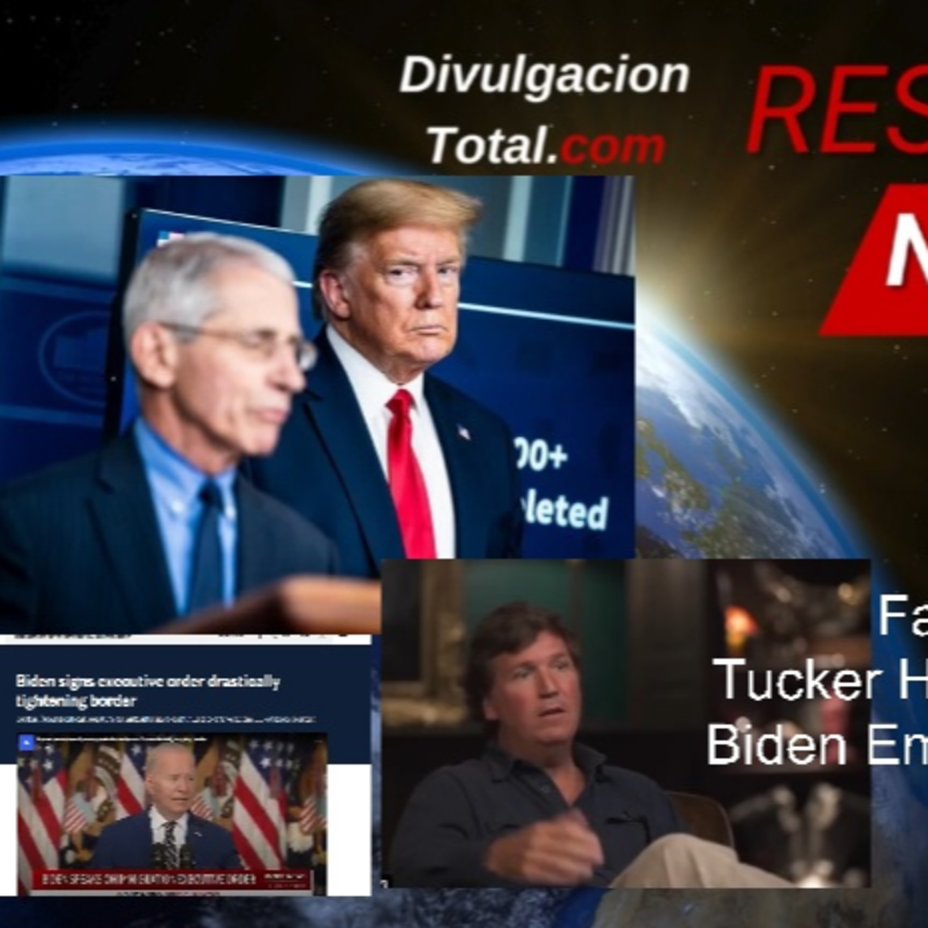 4-JUN-2024 Fauci en la Parrilla, Tucker Habla de Extraterrestres, Biden Empeora Migración y Más episode artwork
