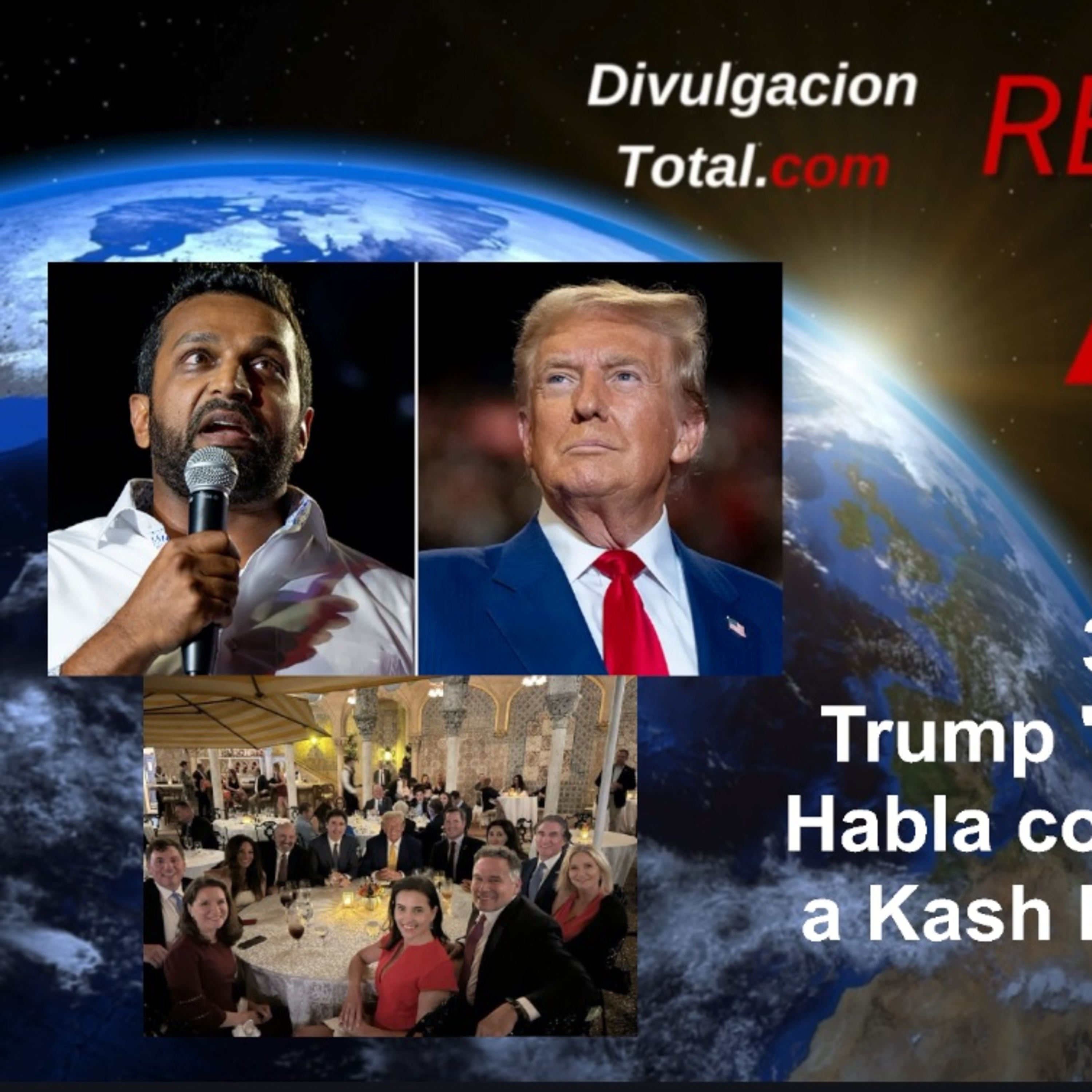 30-NOV-2024 Trump "Amenaza" a BRICS, Habla con Trudeau y Nombra a Kash Patel Director del FBI episode artwork