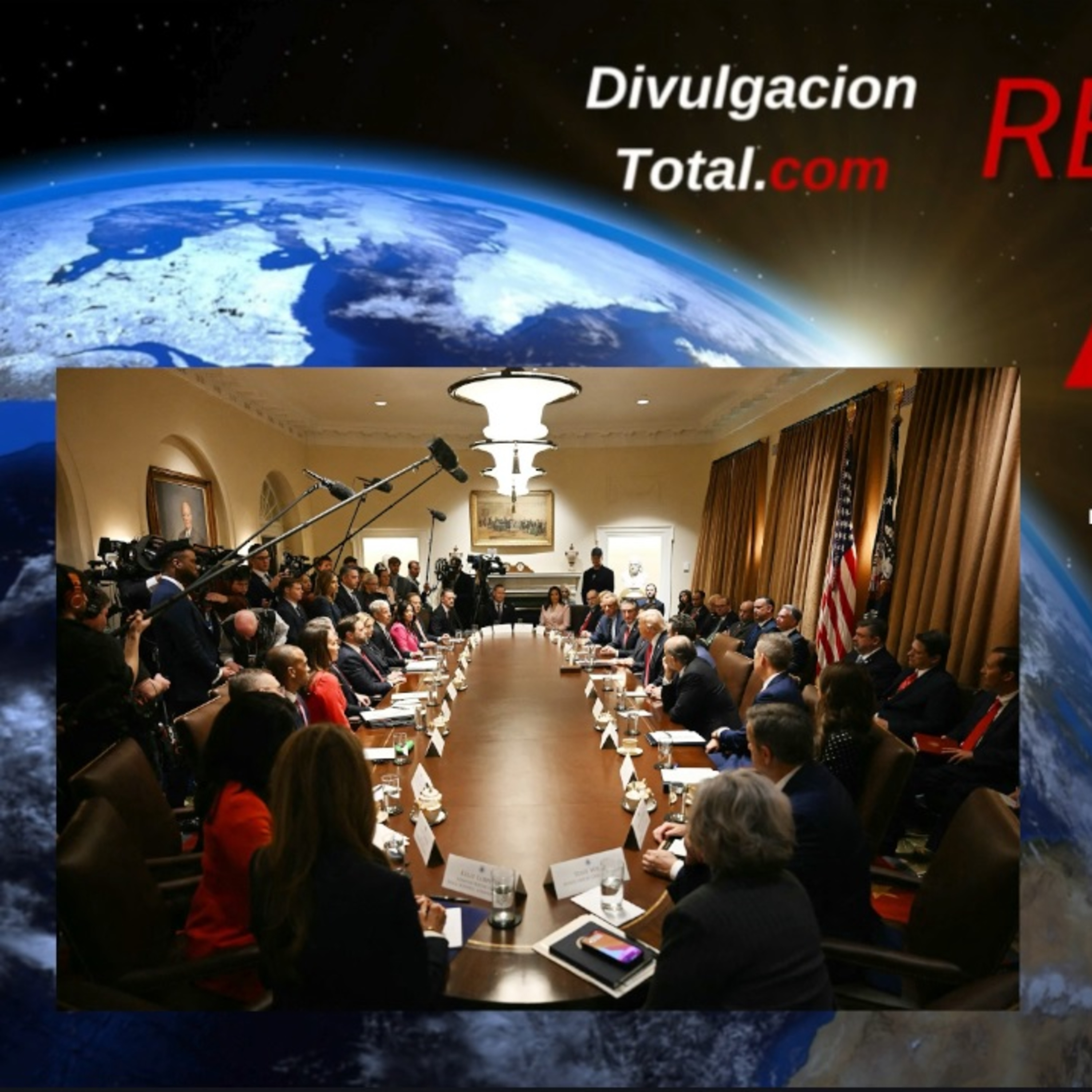 10-ABR-2025 Máquinas de votación hackeadas, Fluor en el agua, autismo - Reunion de Gabinete de Trump episode artwork