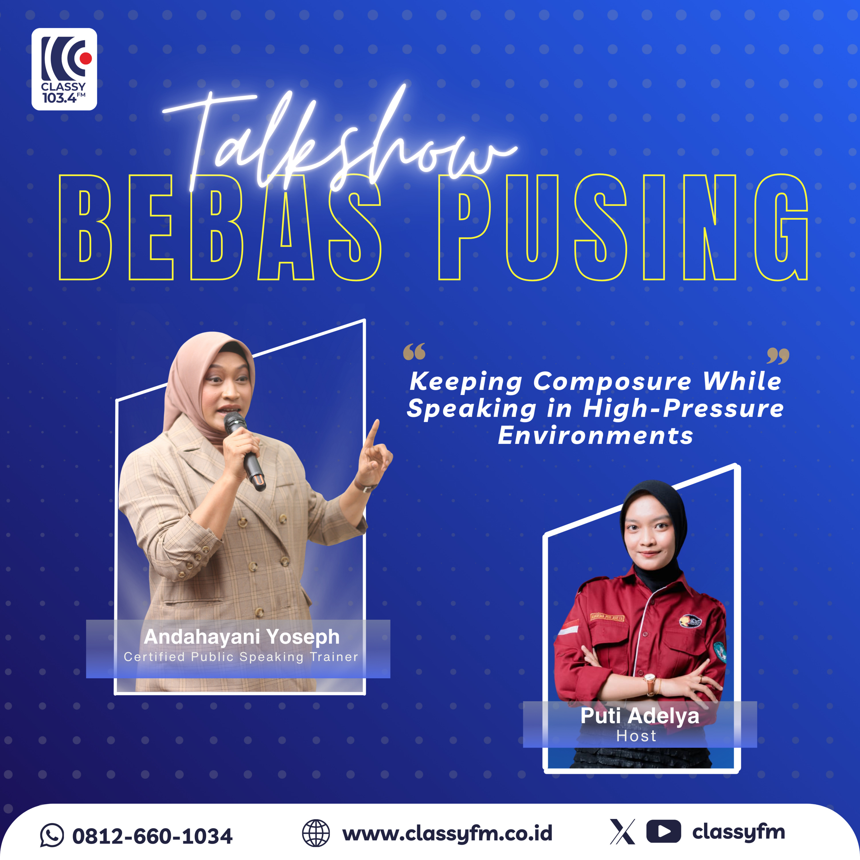 Bebas Pusing - Keeping Composure While Speaking in High-Pressure Environments episode artwork