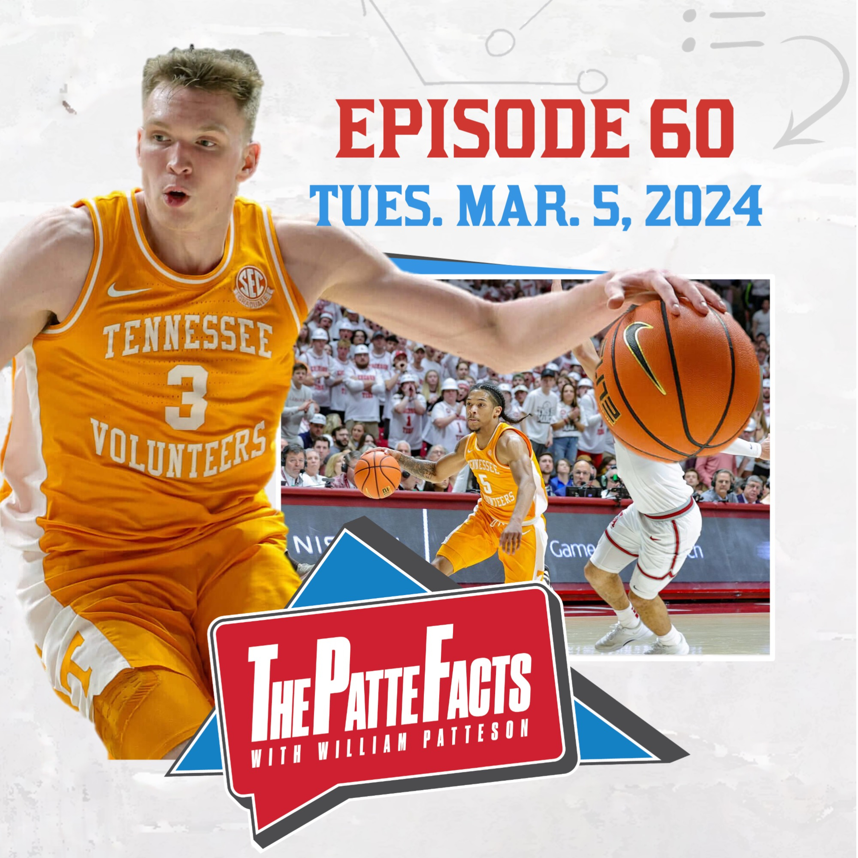 Ep. 60: This Tennessee Team is Different, Who Should be the Final #1 Seed?, Keep an Eye on Creighton, NFL Combine, Russell Wilson episode artwork